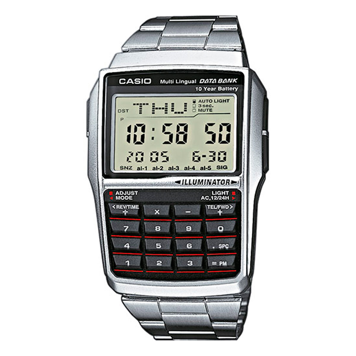 Unisex Ρολόγια Casio DBC-32D-1AES Unisex Ρολόγια Casio DBC-32D-1AES