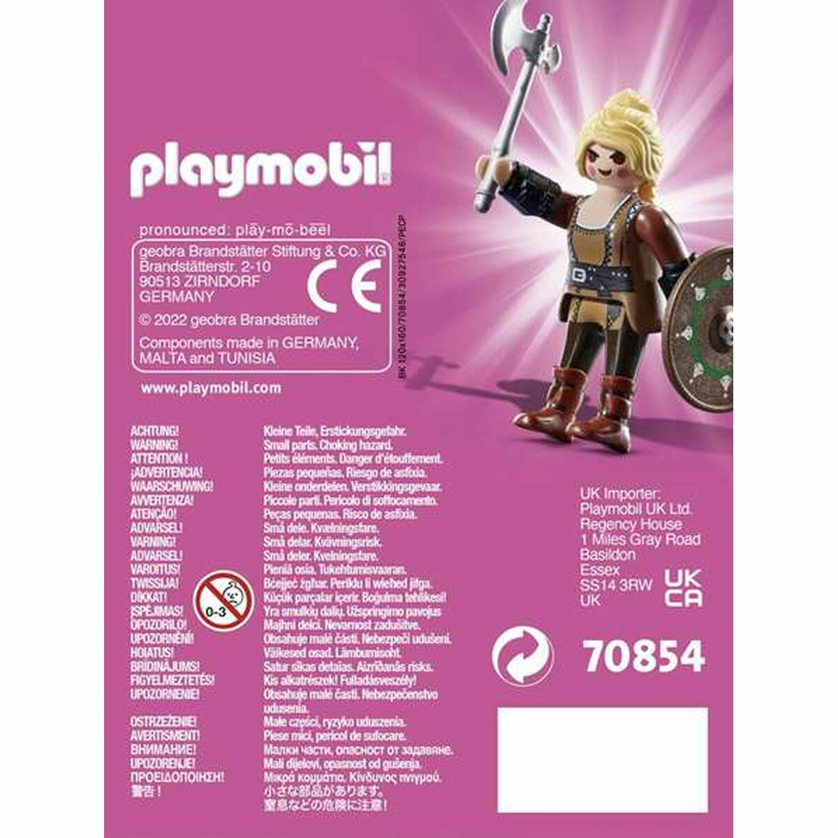 Αρθρωτό Σχήμα Playmobil Playmo-Friends 70854 Γυναίκα Βίκινγκ (5 pcs) Αρθρωτό Σχήμα Playmobil Playmo-Friends 70854 Γυναίκα Βίκινγκ (5 pcs)