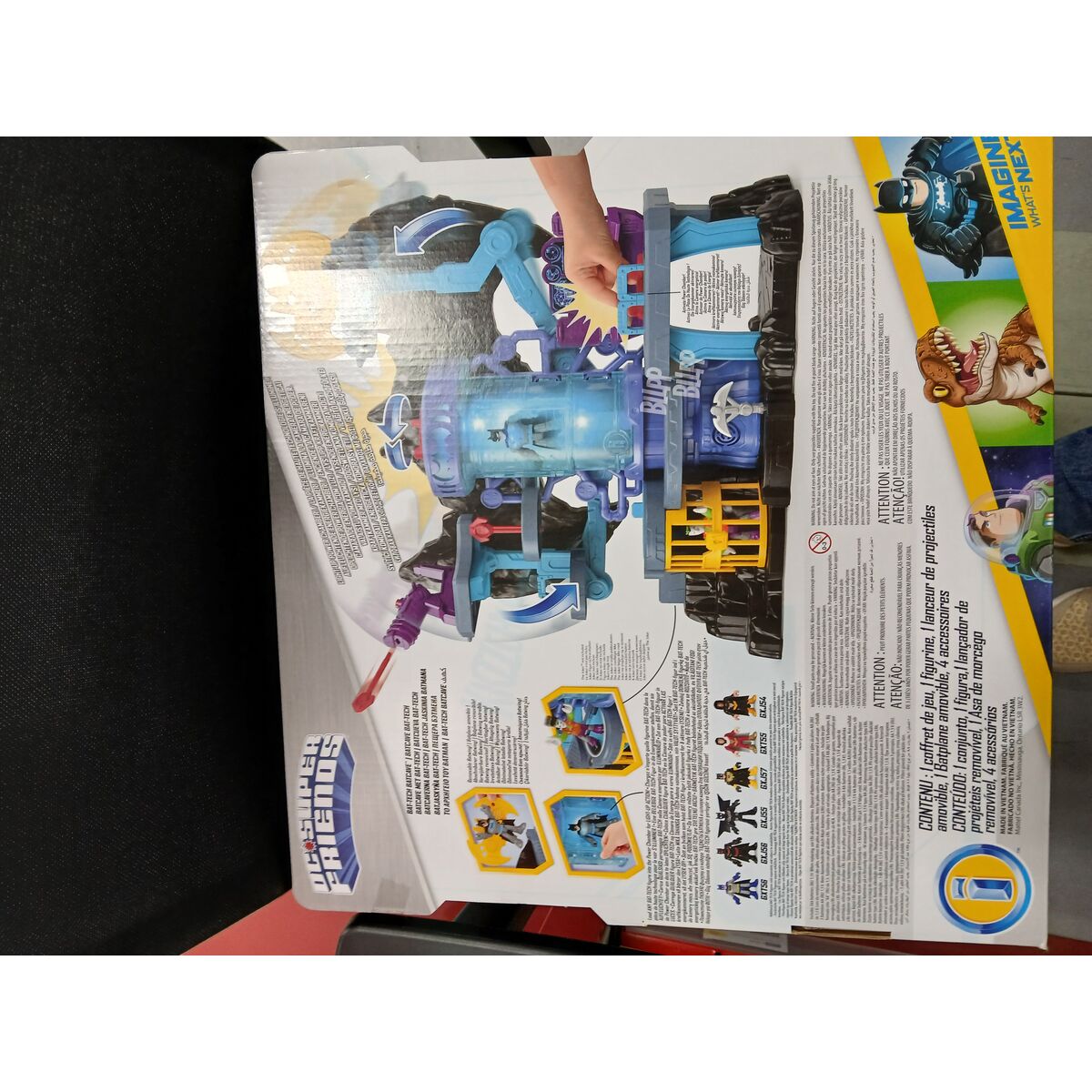 Playset Batman Super Friends Bat-tech Batcave Φώτα Με ήχο 40 x 38 cm