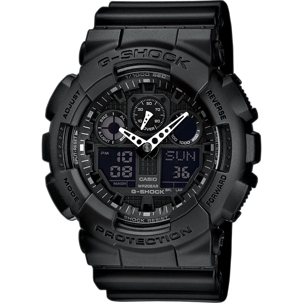 Unisex Ρολόγια Casio G-Shock GA-100-1A1ER Unisex Ρολόγια Casio G-Shock GA-100-1A1ER