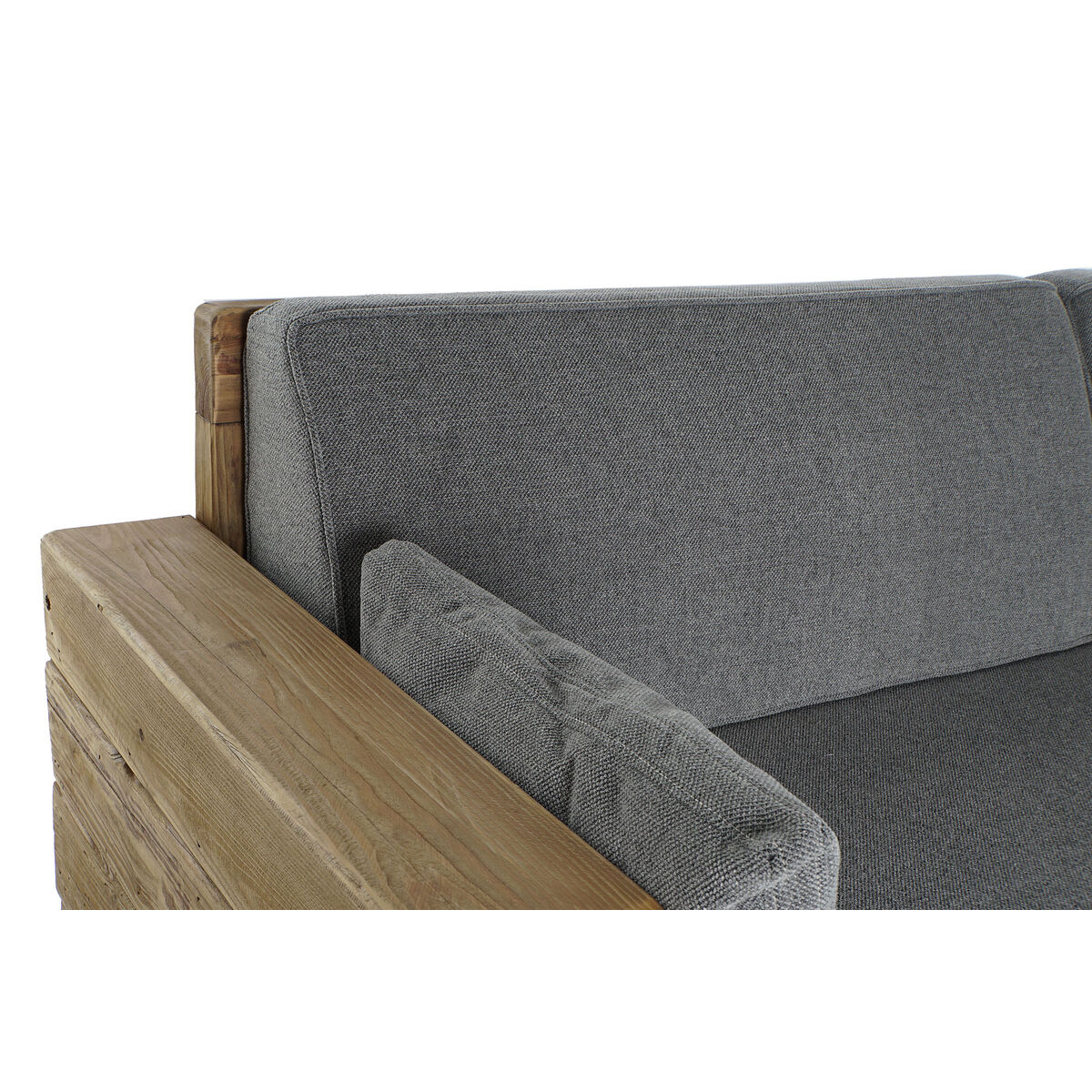 Καναπές DKD Home Decor Γκρι Φυσικό Alpino 224 x 95 x 82 cm Καναπές DKD Home Decor Γκρι Φυσικό Alpino 224 x 95 x 82 cm