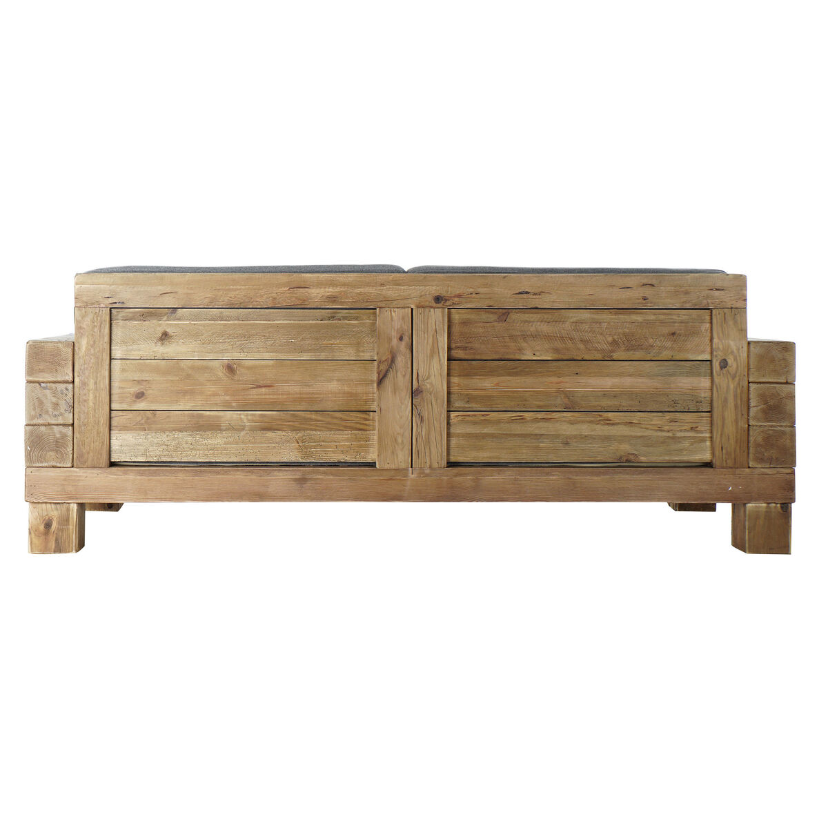 Καναπές DKD Home Decor Γκρι Φυσικό Alpino 224 x 95 x 82 cm Καναπές DKD Home Decor Γκρι Φυσικό Alpino 224 x 95 x 82 cm
