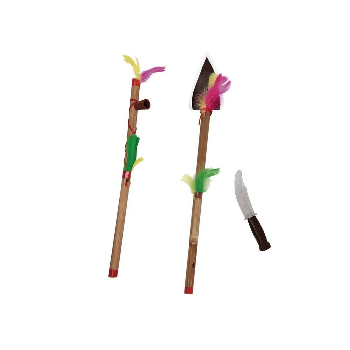 Αξεσουάρ για Αποκριάτικο Ντύσιμο My Other Me Ινδιάνος 48 cm 2 Τεμάχια