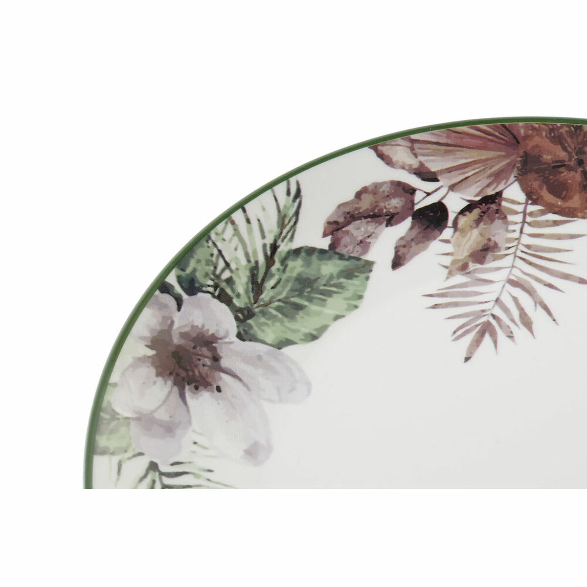 Flatplater DKD Home Decor Blomster Πορσελάνη (27 x 27 x 2 cm) Flatplater DKD Home Decor Blomster Πορσελάνη (27 x 27 x 2 cm)