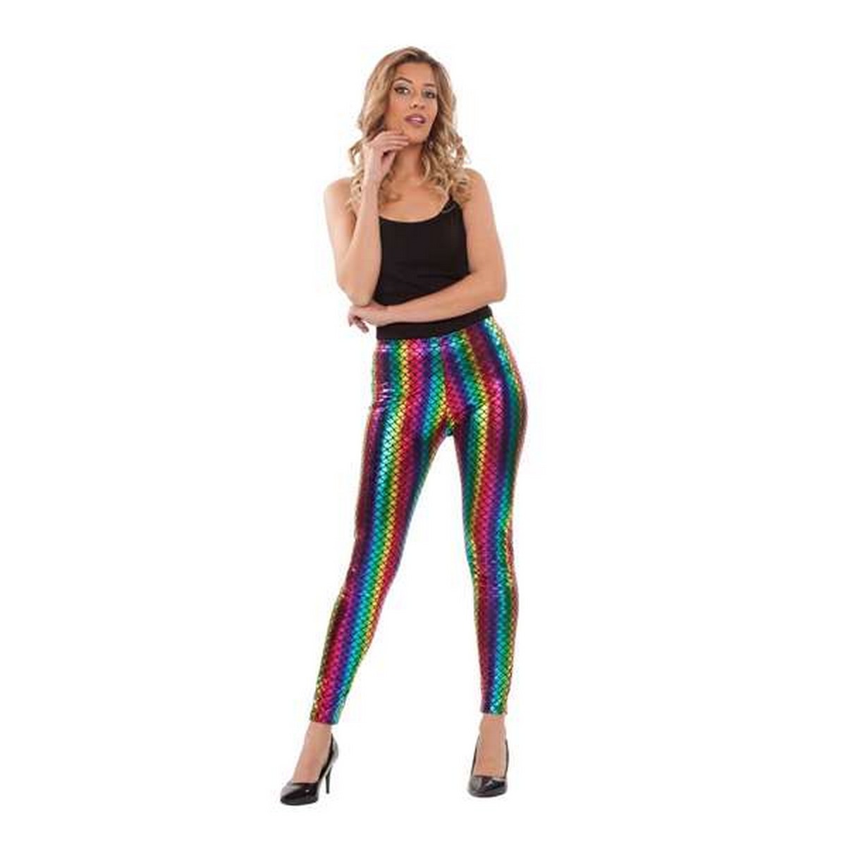 Leggings My Other Me Ένα μέγεθος Ουράνιο Τόξο Leggings My Other Me Ένα μέγεθος Ουράνιο Τόξο