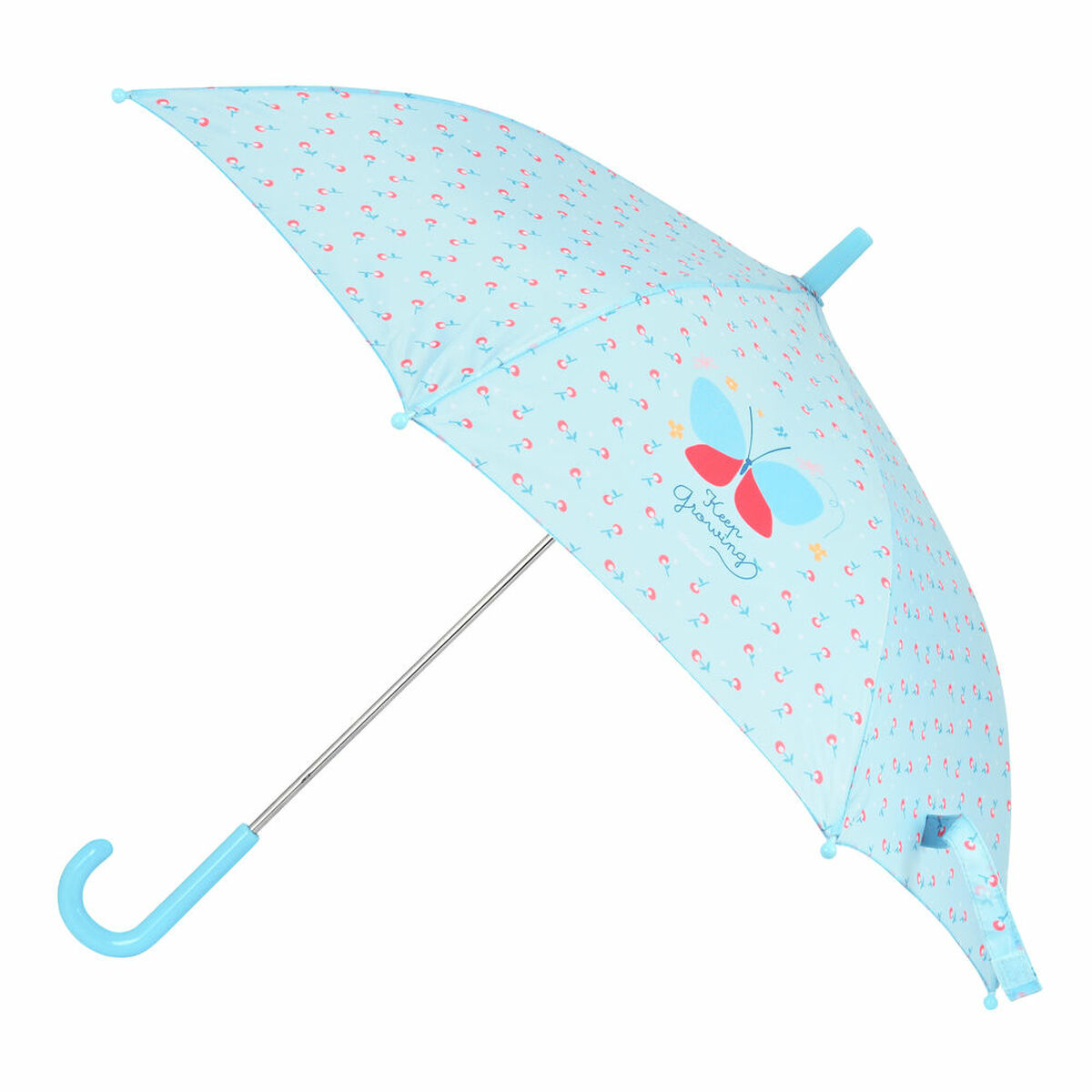 Ομπρέλα BlackFit8 Mariposa Μπλε Ø 86 cm Ομπρέλα BlackFit8 Mariposa Μπλε Ø 86 cm