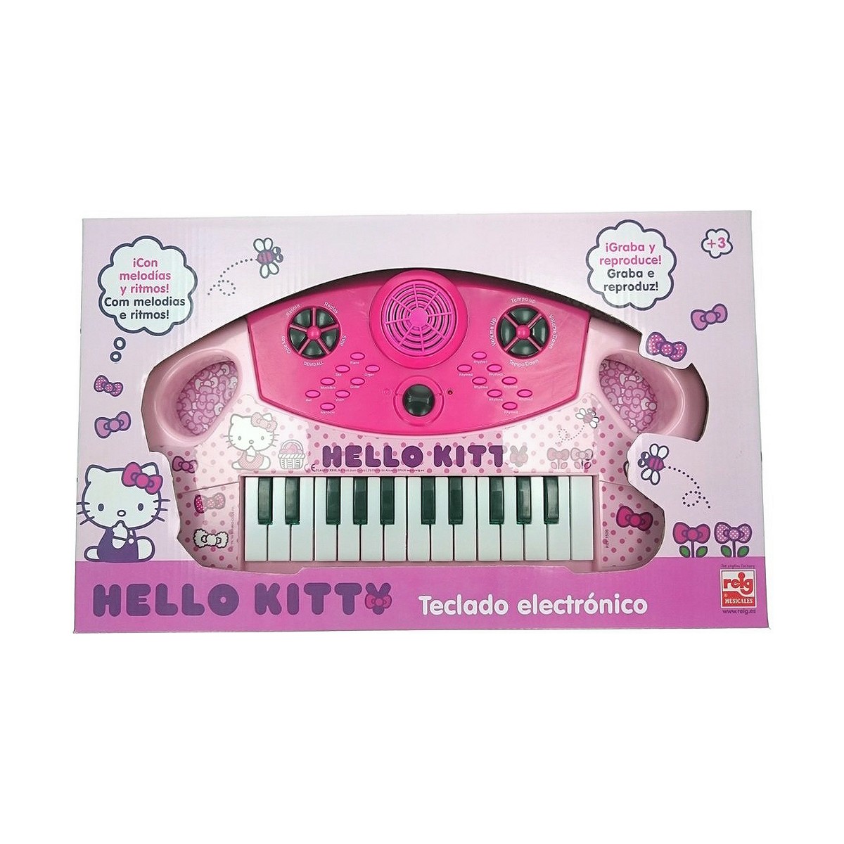 Ηλεκτρονικό Πιάνο Hello Kitty Ροζ Ηλεκτρονικό Πιάνο Hello Kitty Ροζ
