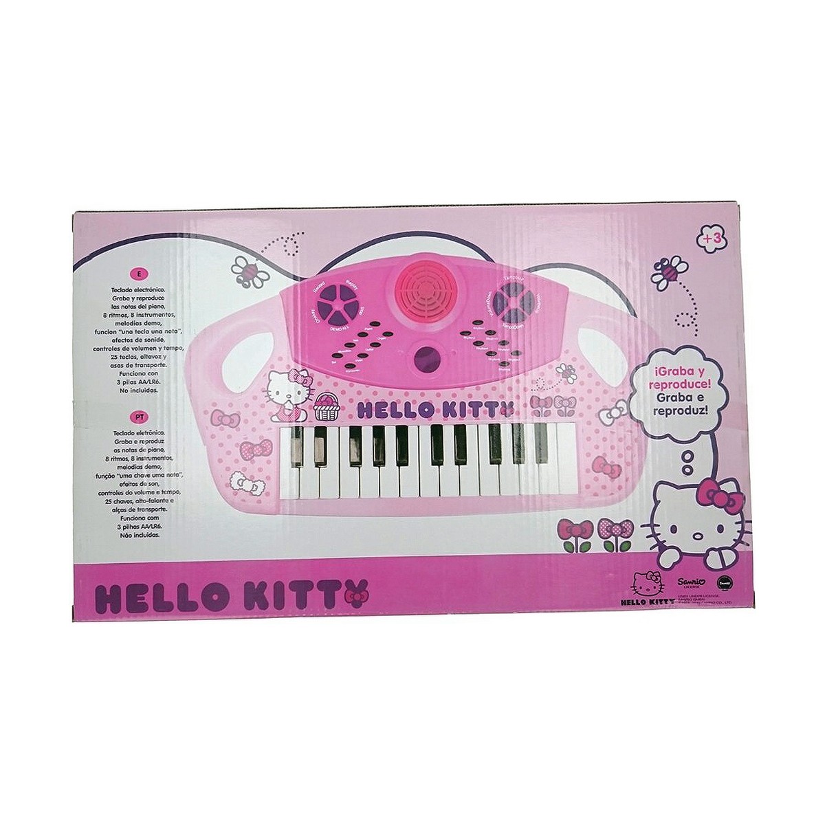 Ηλεκτρονικό Πιάνο Hello Kitty Ροζ Ηλεκτρονικό Πιάνο Hello Kitty Ροζ