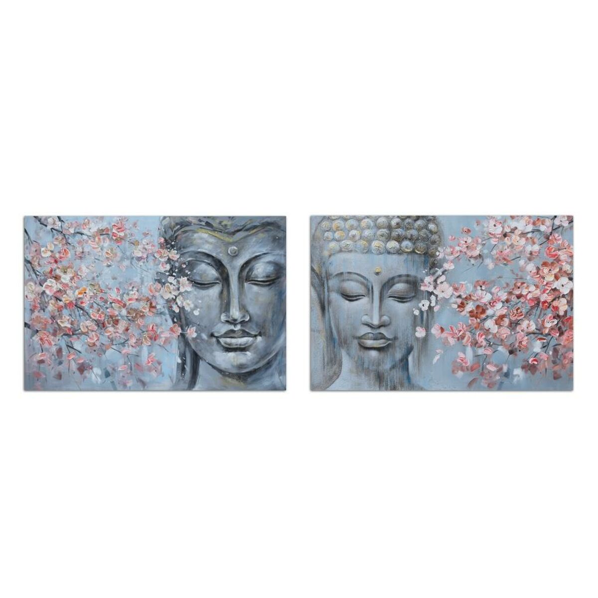 Καμβάς DKD Home Decor 120 x 2,8 x 80 cm Βούδας Ανατολικó (x2) Καμβάς DKD Home Decor 120 x 2,8 x 80 cm Βούδας Ανατολικó (x2)