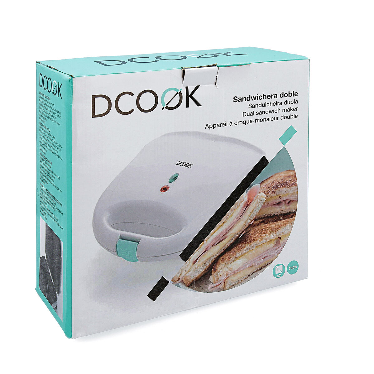 Σαντουιτσιέρα Dcook Gallery Λευκό 750 W 750 W Σαντουιτσιέρα Dcook Gallery Λευκό 750 W 750 W