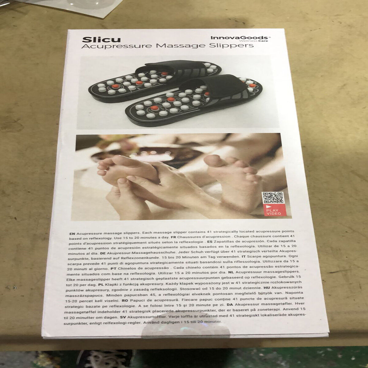 Παντόφλες Βελονισμού Slicu InnovaGoods Παντόφλες Βελονισμού Slicu InnovaGoods