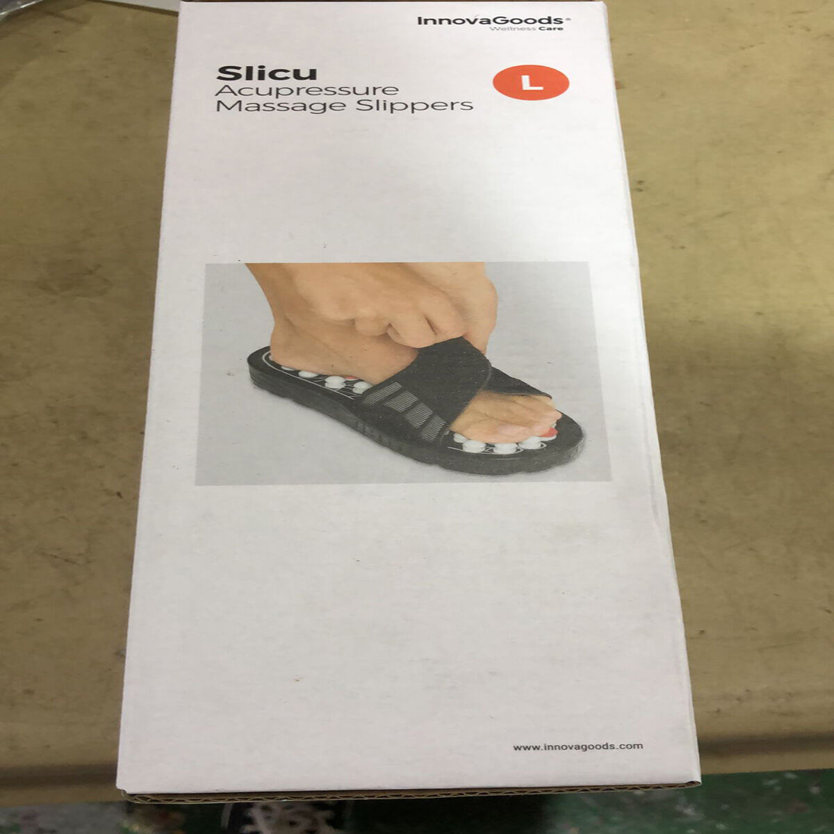 Παντόφλες Βελονισμού Slicu InnovaGoods Παντόφλες Βελονισμού Slicu InnovaGoods