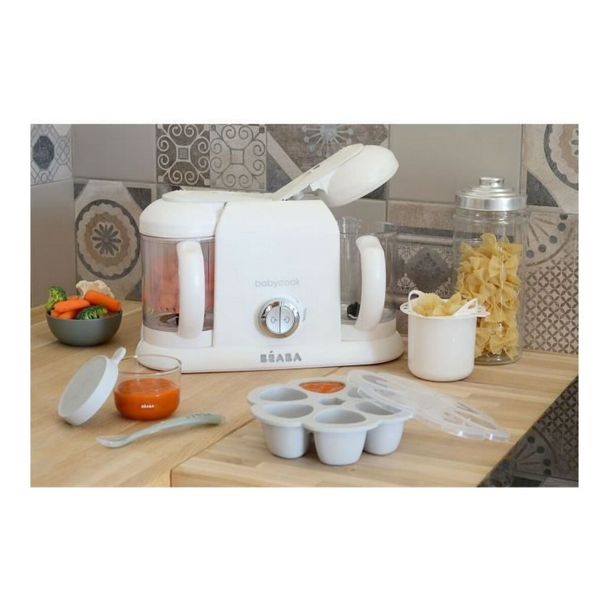Επεξεργαστής Τροφίμων Béaba Babycook Duo 800W Επεξεργαστής Τροφίμων Béaba Babycook Duo 800W