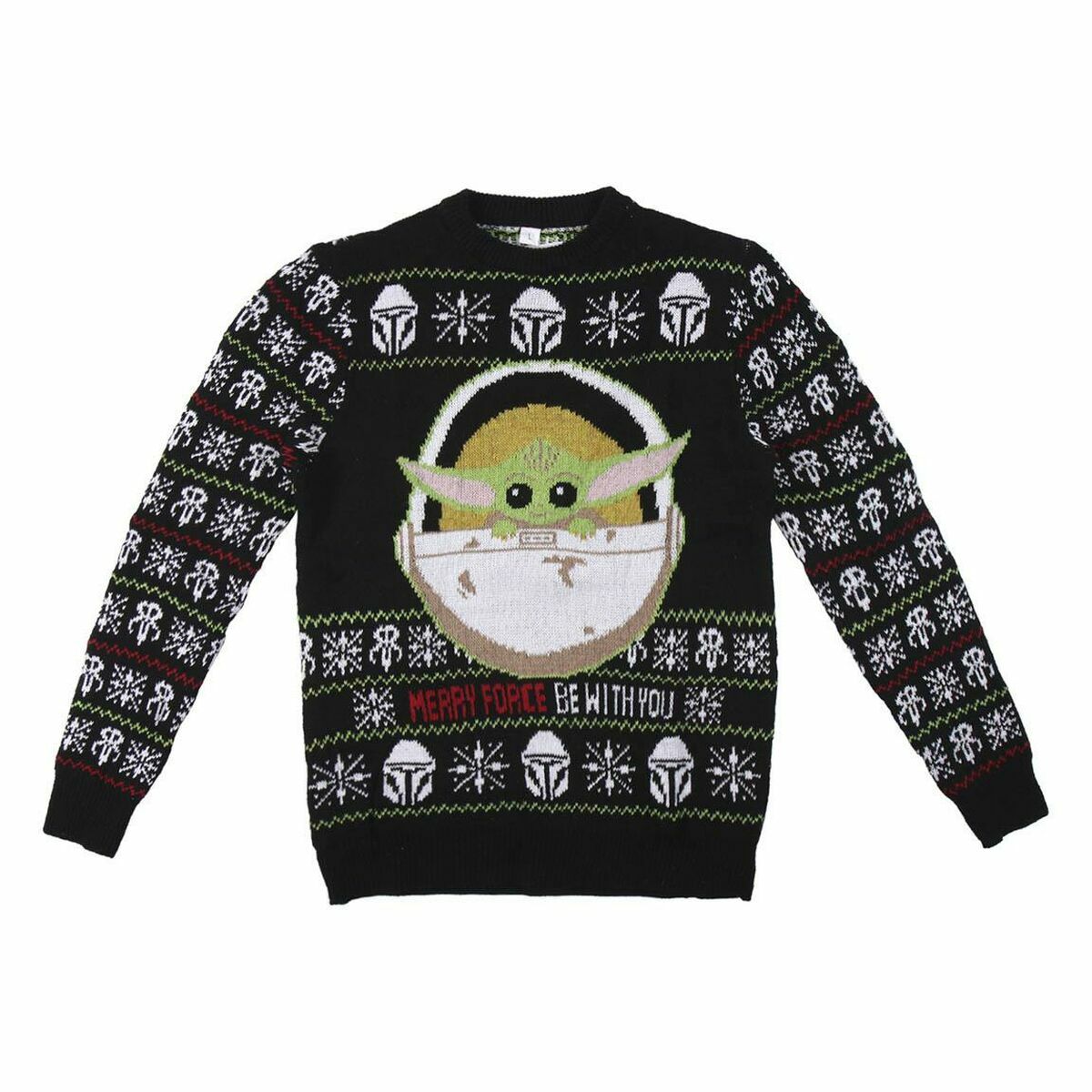 Unisex Μπλούζα Ζέρσεϊ The Mandalorian Μαύρο Unisex Μπλούζα Ζέρσεϊ The Mandalorian Μαύρο