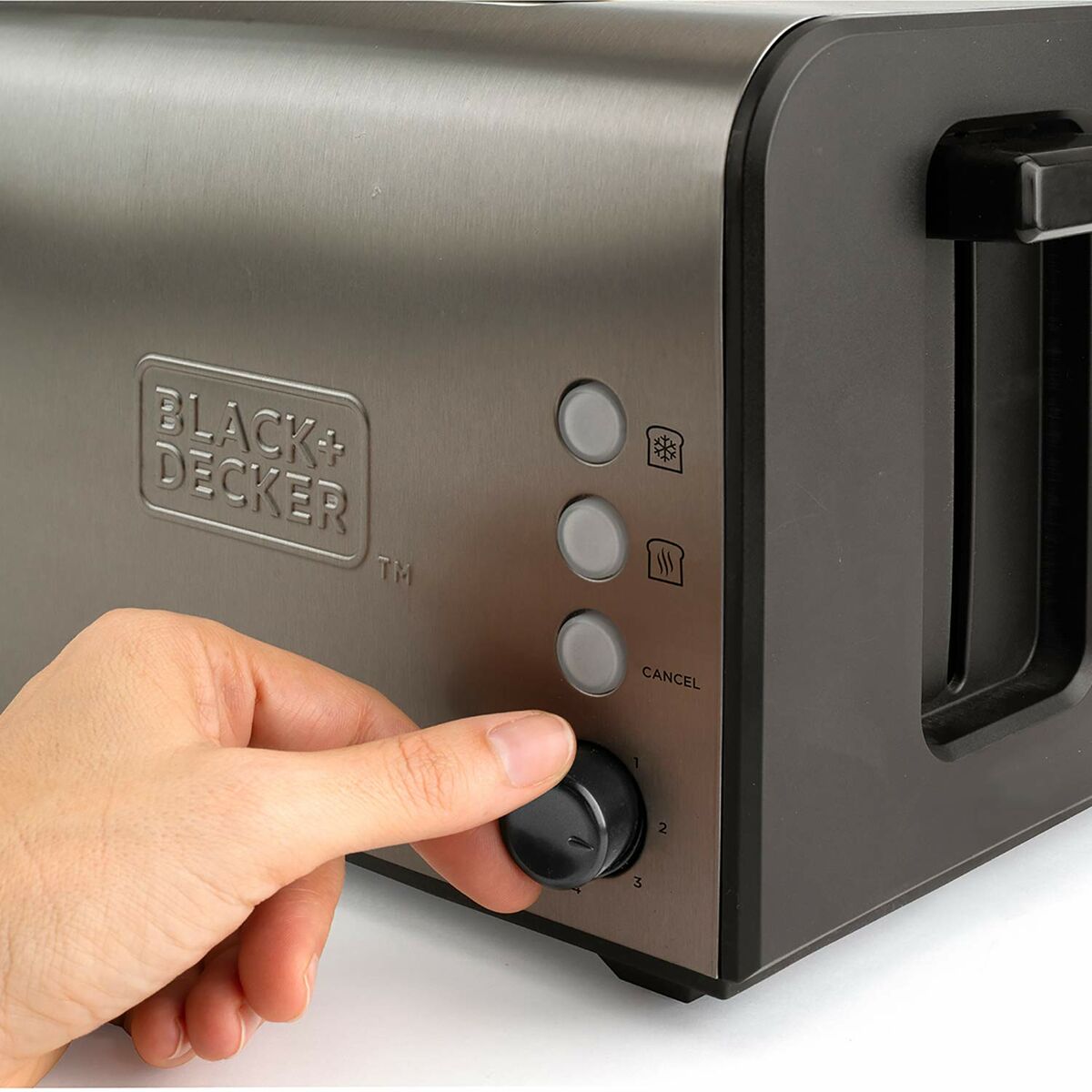 Τοστιέρα Black & Decker BXTO900E Ανοξείδωτο ατσάλι 900 W Τοστιέρα Black & Decker BXTO900E Ανοξείδωτο ατσάλι 900 W