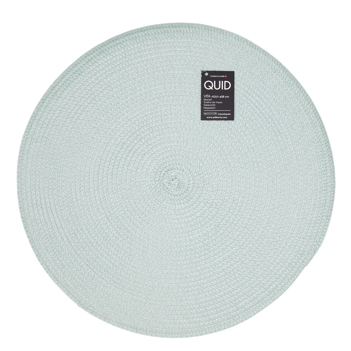 Σουπλά Quid Vita Aqua Μπλε Πλαστική ύλη 38 cm (Pack 12x) Σουπλά Quid Vita Aqua Μπλε Πλαστική ύλη 38 cm (Pack 12x)