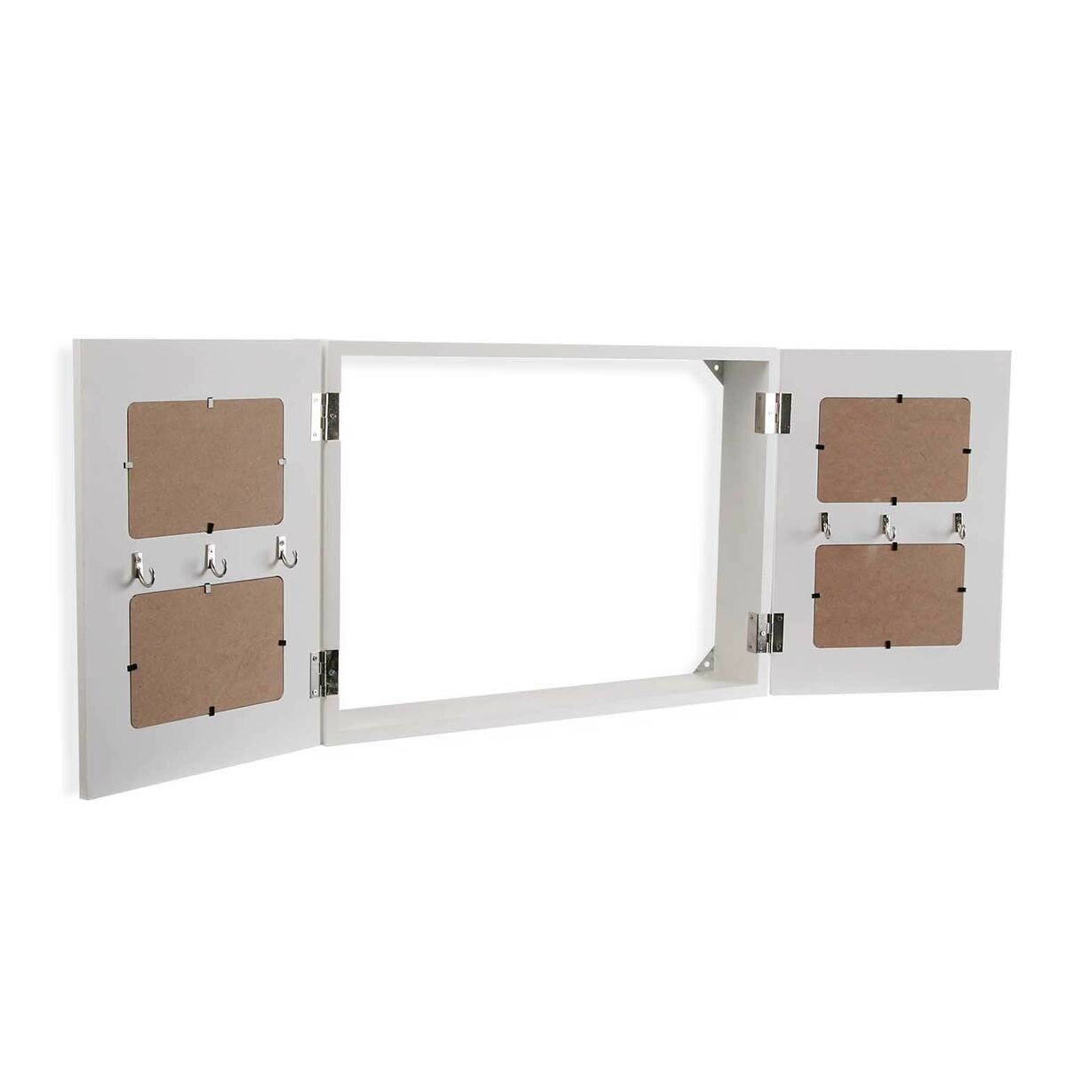 Ντουλάπα για κλειδιά Versa Wte 8 x 33 x 46 cm Λευκό Ντουλάπα για κλειδιά Versa Wte 8 x 33 x 46 cm Λευκό