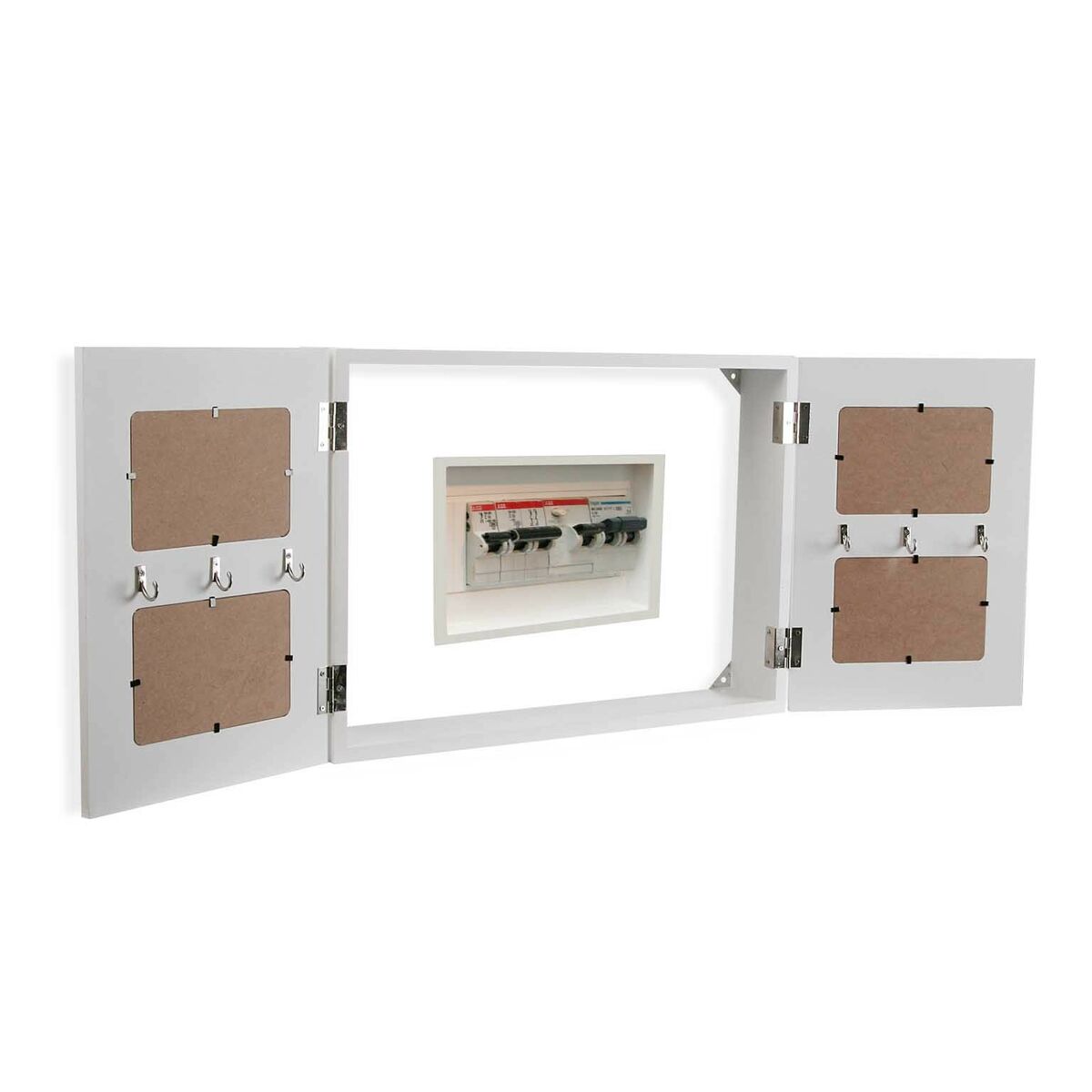 Ντουλάπα για κλειδιά Versa Wte 8 x 33 x 46 cm Λευκό Ντουλάπα για κλειδιά Versa Wte 8 x 33 x 46 cm Λευκό