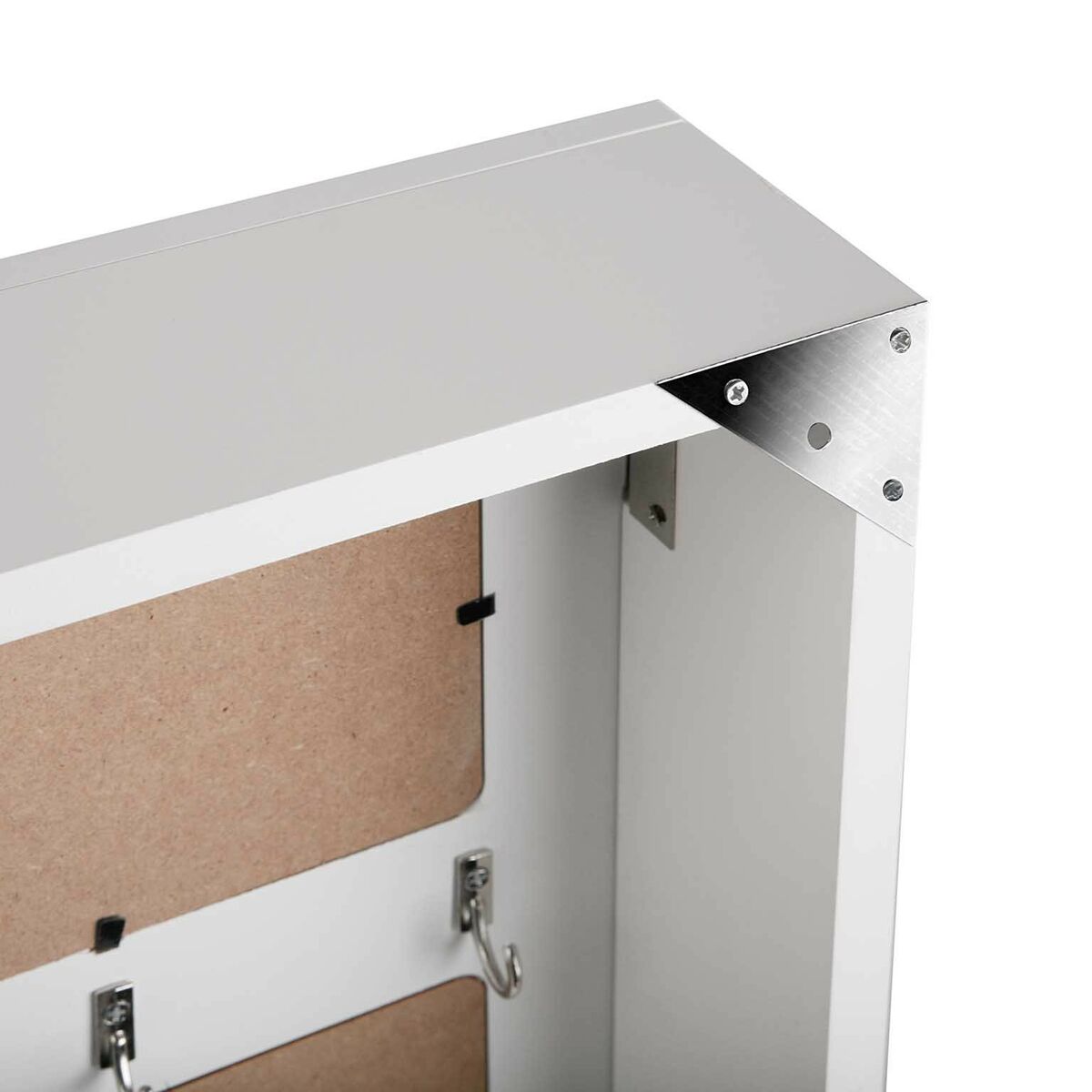 Ντουλάπα για κλειδιά Versa Wte 8 x 33 x 46 cm Λευκό Ντουλάπα για κλειδιά Versa Wte 8 x 33 x 46 cm Λευκό