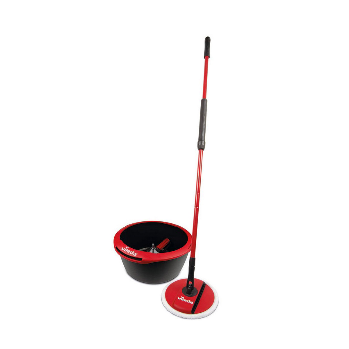 Mop with Bucket Vileda Spin & Clean Περιστροφικó πολυπροπυλένιο Mop with Bucket Vileda Spin & Clean Περιστροφικó πολυπροπυλένιο