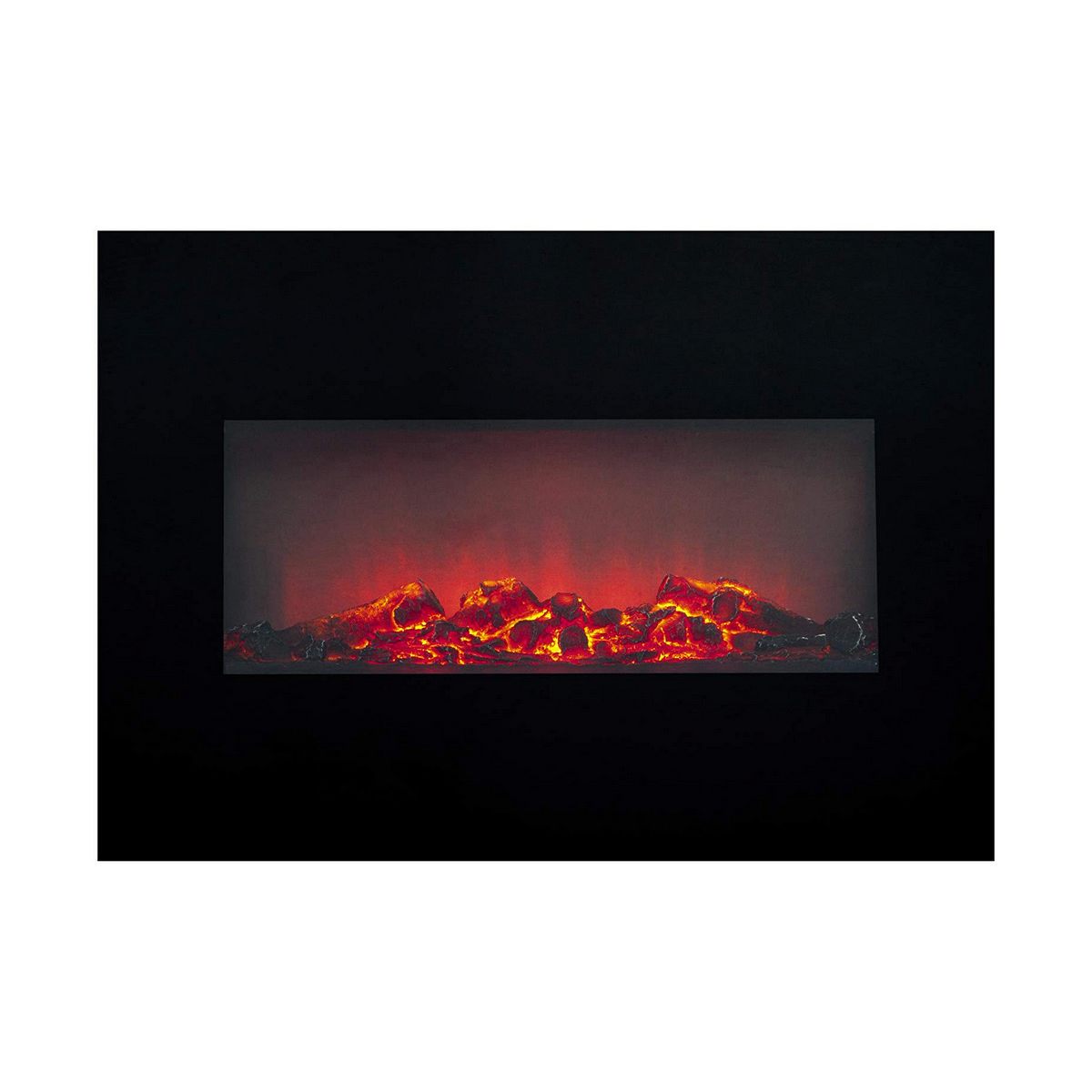 Διακοσμητικό Ηλεκτρικό Τζάκι για τοΤοίχο Classic Fire Memphis Μαύρο 1800 W 66 x 13 x 46 cm Διακοσμητικό Ηλεκτρικό Τζάκι για τοΤοίχο Classic Fire Memphis Μαύρο 1800 W 66 x 13 x 46 cm