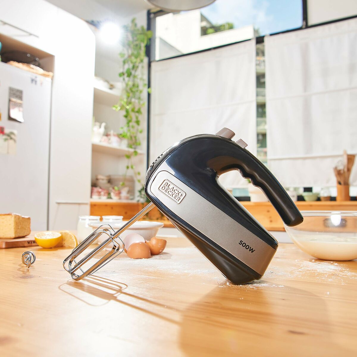 Μπλέντερ/Μίξερ ζαχαροπλαστικής Black & Decker BXMX500E 500 W Μπλέντερ/Μίξερ ζαχαροπλαστικής Black & Decker BXMX500E 500 W