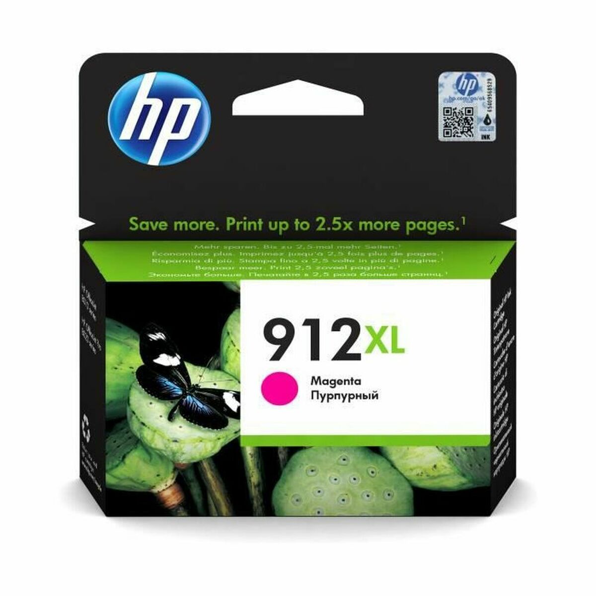 Αυθεντικό Φυσίγγιο μελάνης HP 912XL Mατζέντα 10,4 ml (Δωρεάν Μεταφορικά)