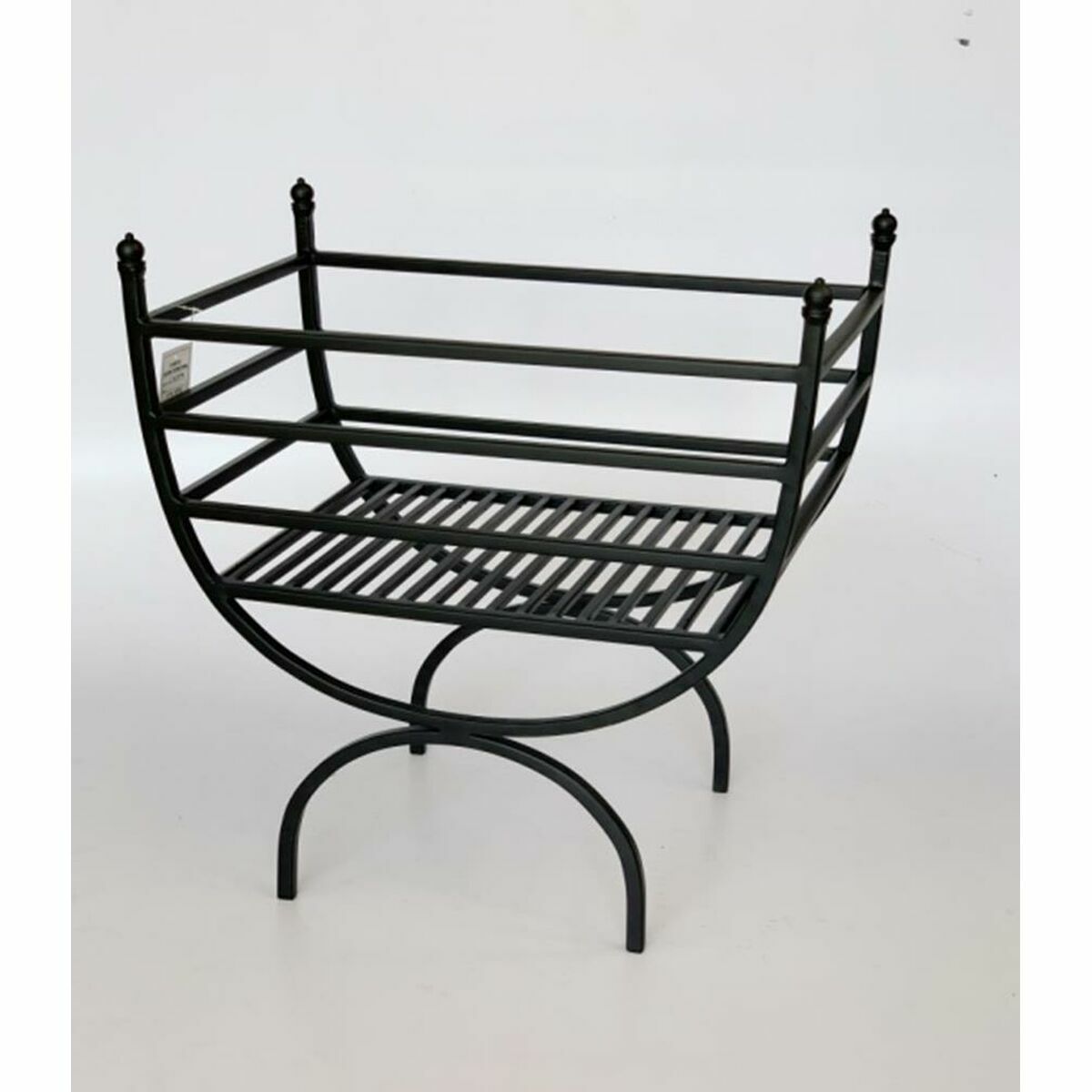 Αποθήκη ξύλων DKD Home Decor Μαύρο Χάλυβας 48 x 30 x 57 cm Βάση για Καυσόξυλα Αποθήκη ξύλων DKD Home Decor Μαύρο Χάλυβας 48 x 30 x 57 cm Βάση για Καυσόξυλα