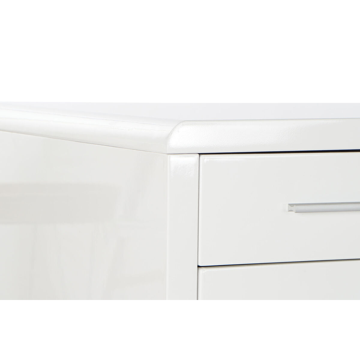 Γραφείο DKD Home Decor Λευκό Ασημί Μέταλλο Ξύλο MDF 120 x 55 x 76 cm Γραφείο DKD Home Decor Λευκό Ασημί Μέταλλο Ξύλο MDF 120 x 55 x 76 cm