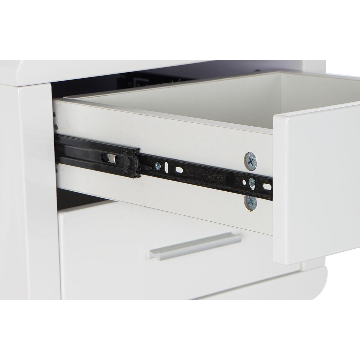 Γραφείο DKD Home Decor Λευκό Ασημί Μέταλλο Ξύλο MDF 120 x 55 x 76 cm Γραφείο DKD Home Decor Λευκό Ασημί Μέταλλο Ξύλο MDF 120 x 55 x 76 cm