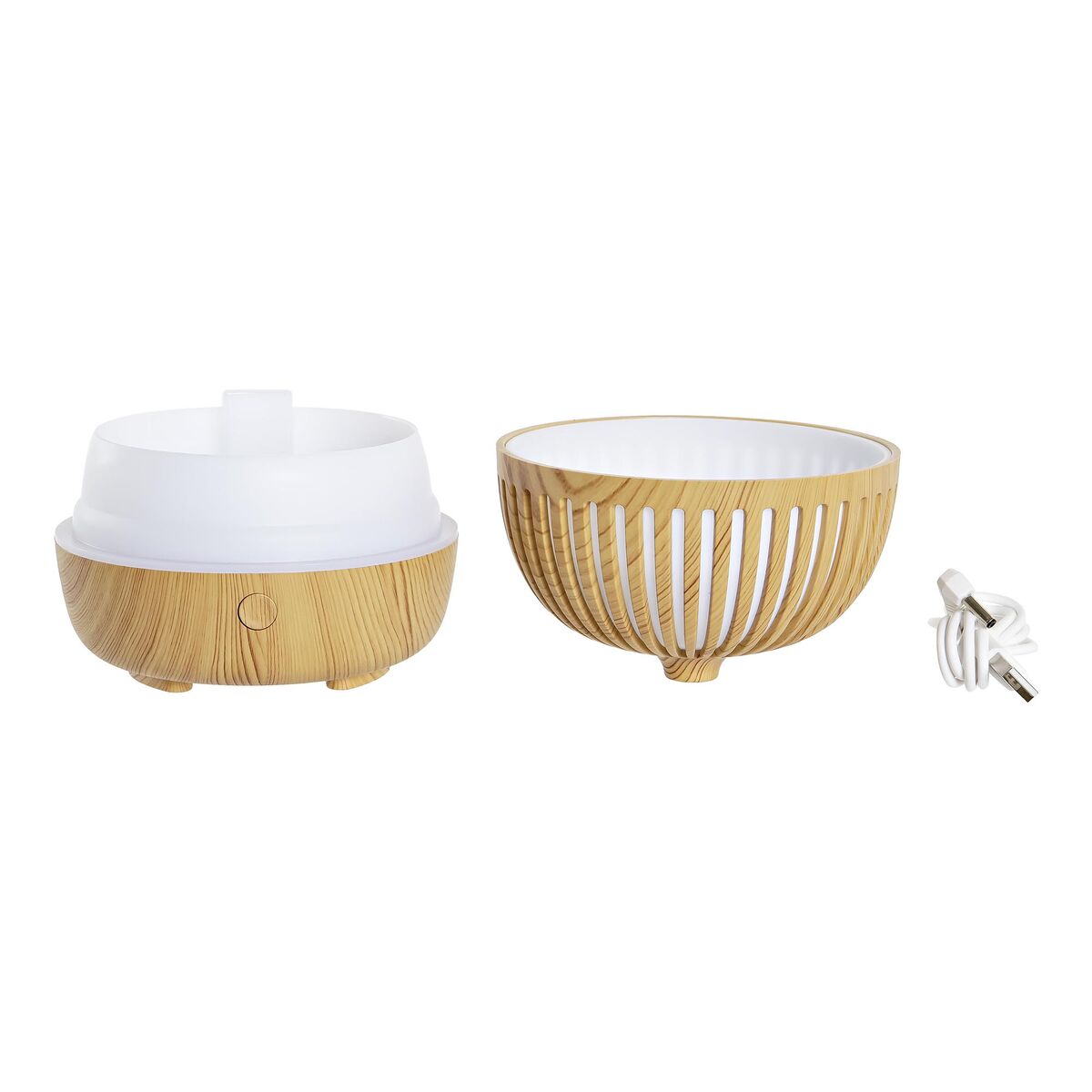 Διαχύτης Αιθέριων Ελαίων DKD Home Decor Φυσικό 180 ml Διαχύτης Αιθέριων Ελαίων DKD Home Decor Φυσικό 180 ml