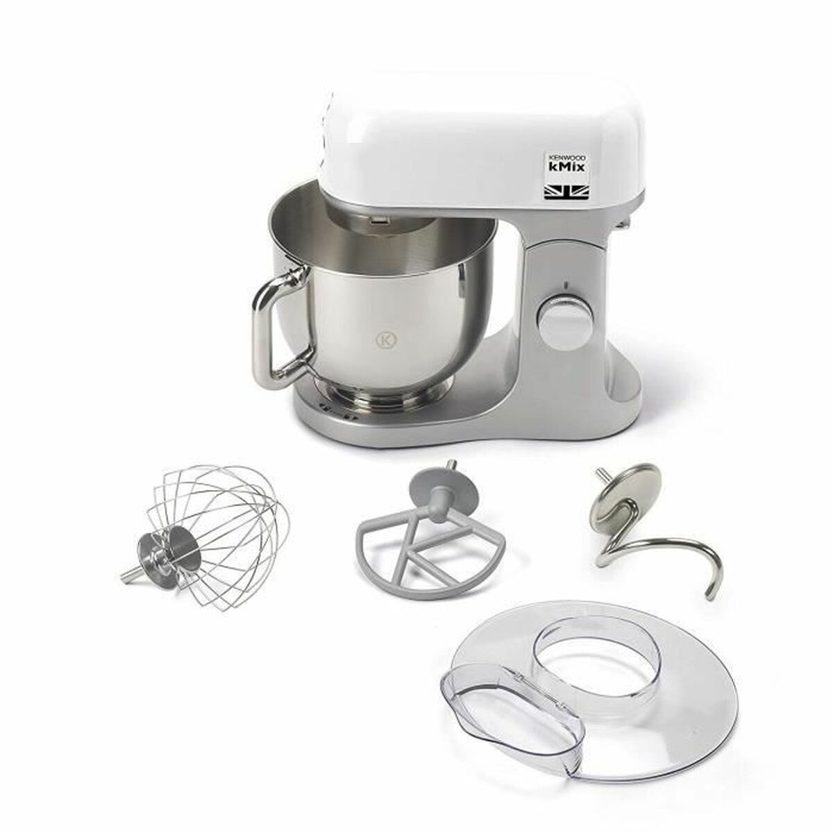 μίξερ-ζυμωτήριο με μπολ Kenwood KMX750WH 1000 W