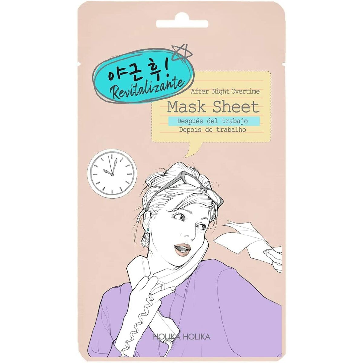 Μάσκα Προσώπου Holika Holika After Night Overtime Μάσκα Προσώπου Holika Holika After Night Overtime