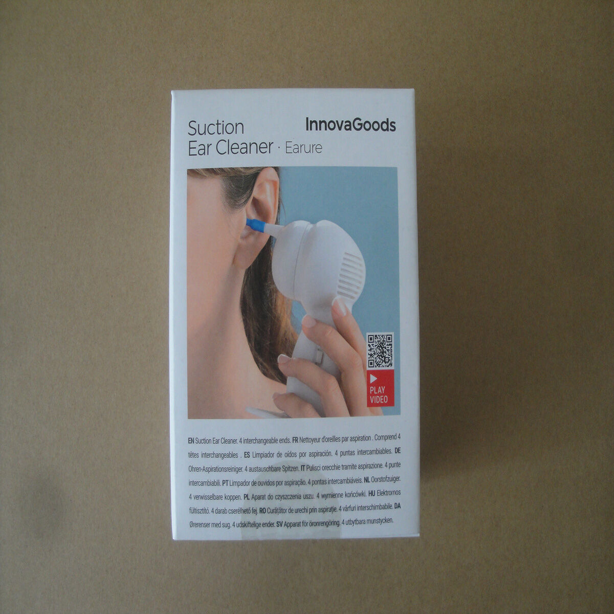 Επαναχρησιμοποιήσιμο Hλεκτρικό Kαθαριστικό Aυτιού InnovaGoods