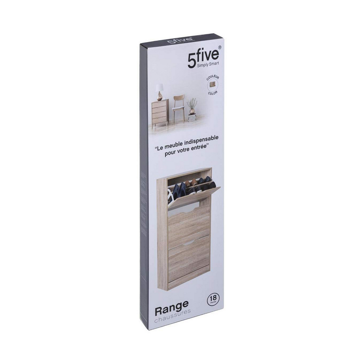 Παπουτσοθήκη 5five Simply Smart Λευκό Ξύλο 115 x 60 x 24 cm Παπουτσοθήκη 5five Simply Smart Λευκό Ξύλο 115 x 60 x 24 cm