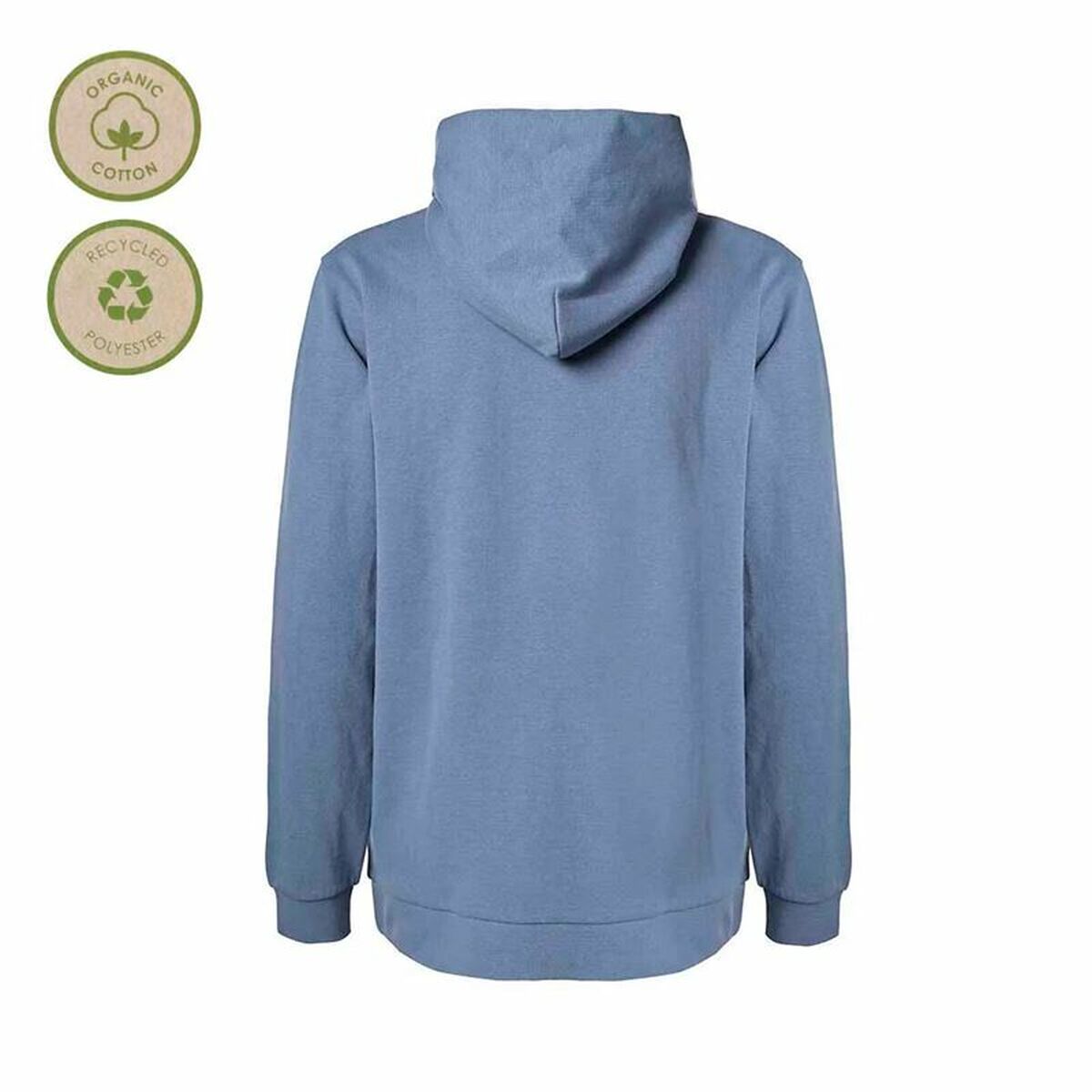 Unisex Φούτερ με Κουκούλα Kappa Μπλε Unisex Φούτερ με Κουκούλα Kappa Μπλε