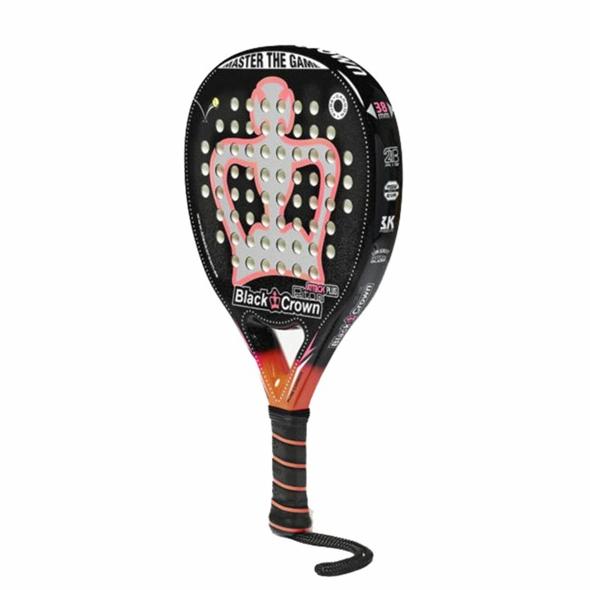 Ρακέτα Black Crown Piton Attack Plus Μαύρο Ρακέτα Black Crown Piton Attack Plus Μαύρο