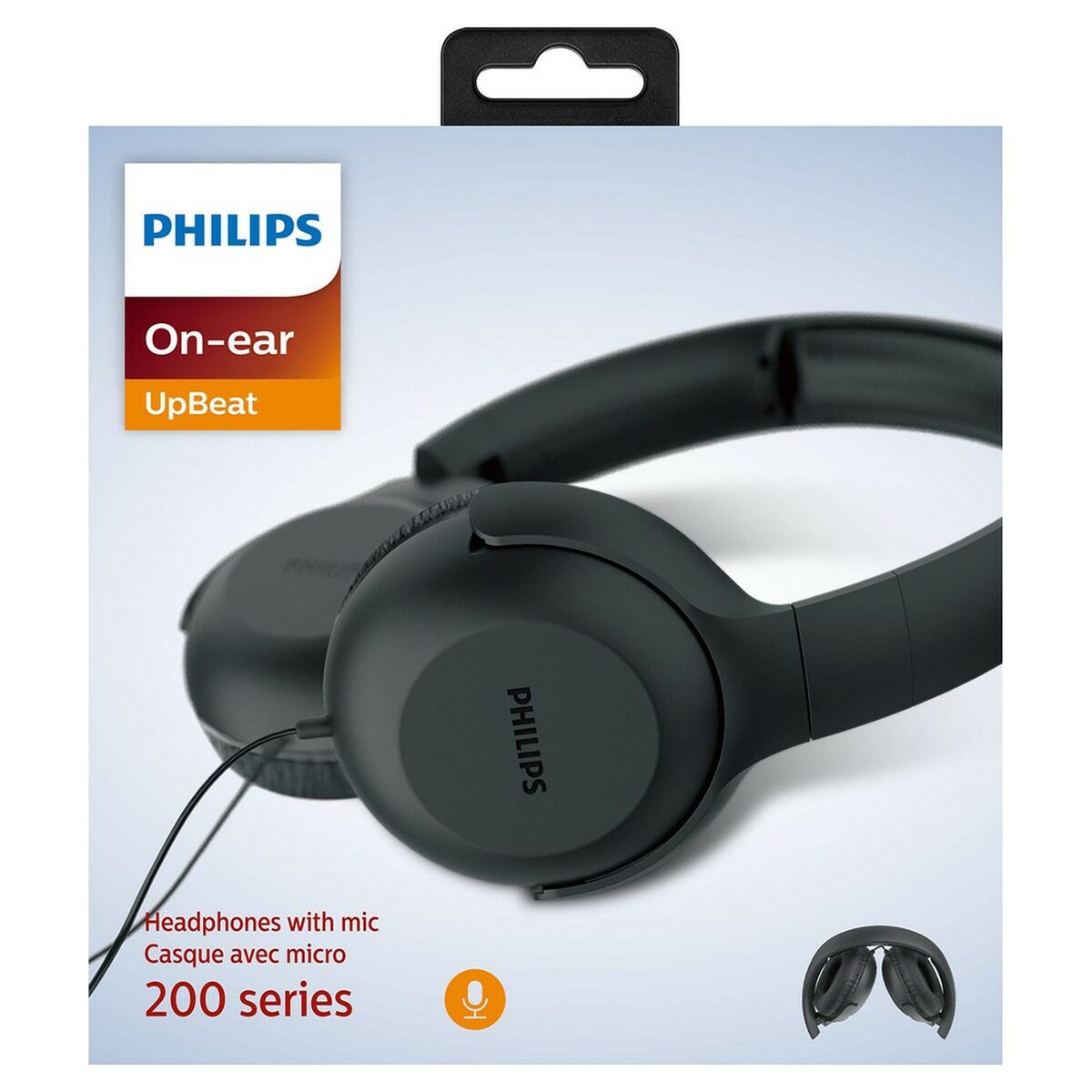 Ακουστικά Κεφαλής Philips TPV UH 201 BK Μαύρο Ακουστικά Κεφαλής Philips TPV UH 201 BK Μαύρο