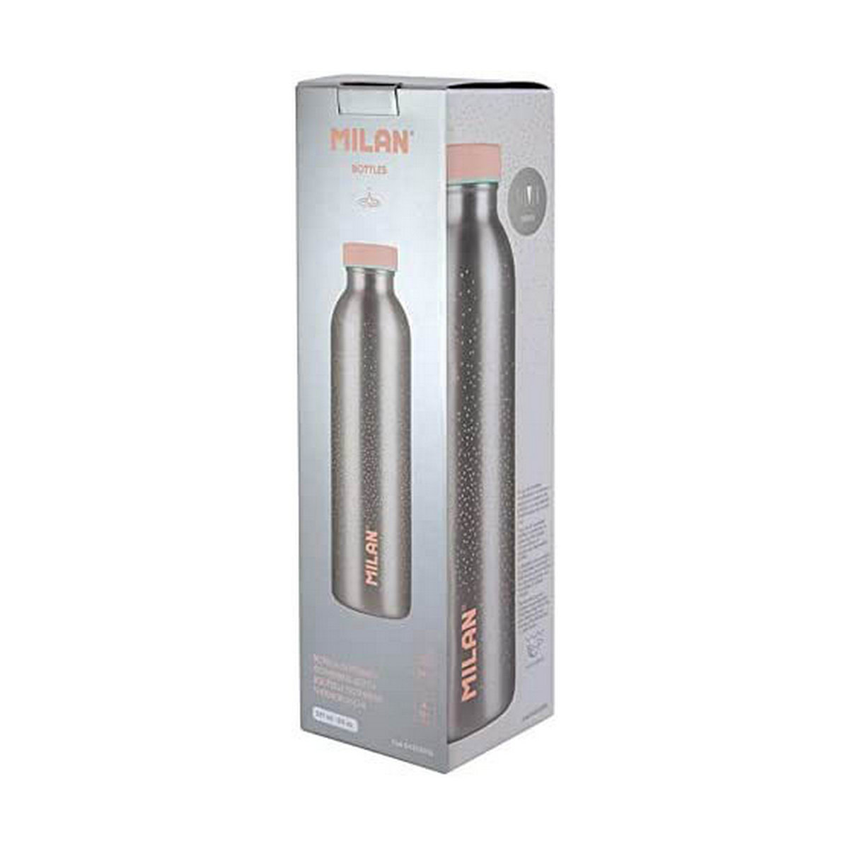 Θερμικό Μπουκάλι Milan SIlver (591 ml) Θερμικό Μπουκάλι Milan SIlver (591 ml)