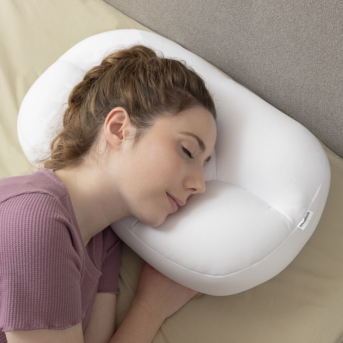 3D Αντιρυτιδικό Μαξιλάρι Σύννεφο Wrileep InnovaGoods 3D Αντιρυτιδικό Μαξιλάρι Σύννεφο Wrileep InnovaGoods