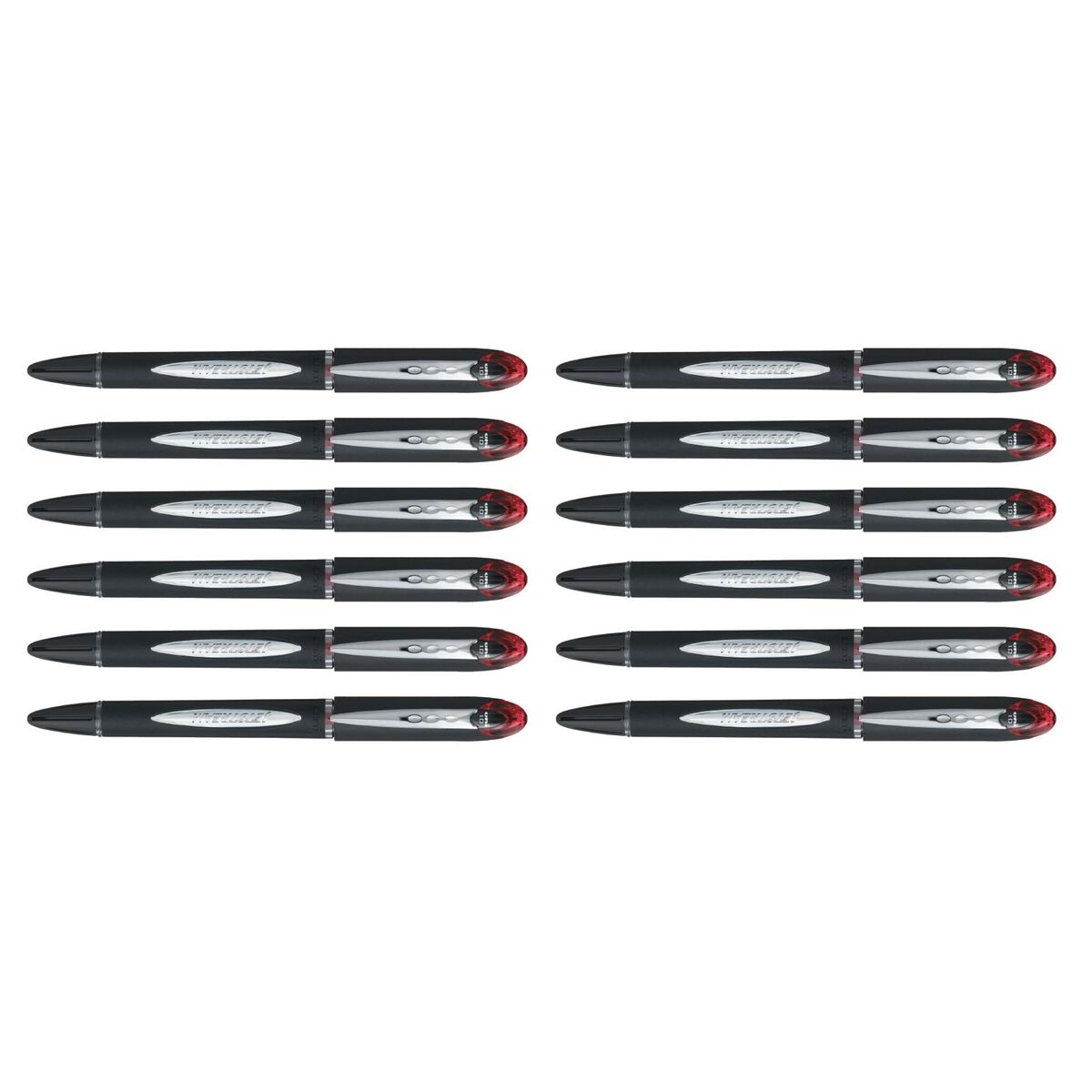 Liquid ink ballpoint pen Uni-Ball Rollerball Jestsream SX-210 Κόκκινο 12 Μονάδες Liquid ink ballpoint pen Uni-Ball Rollerball Jestsream SX-210 Κόκκινο 12 Μονάδες