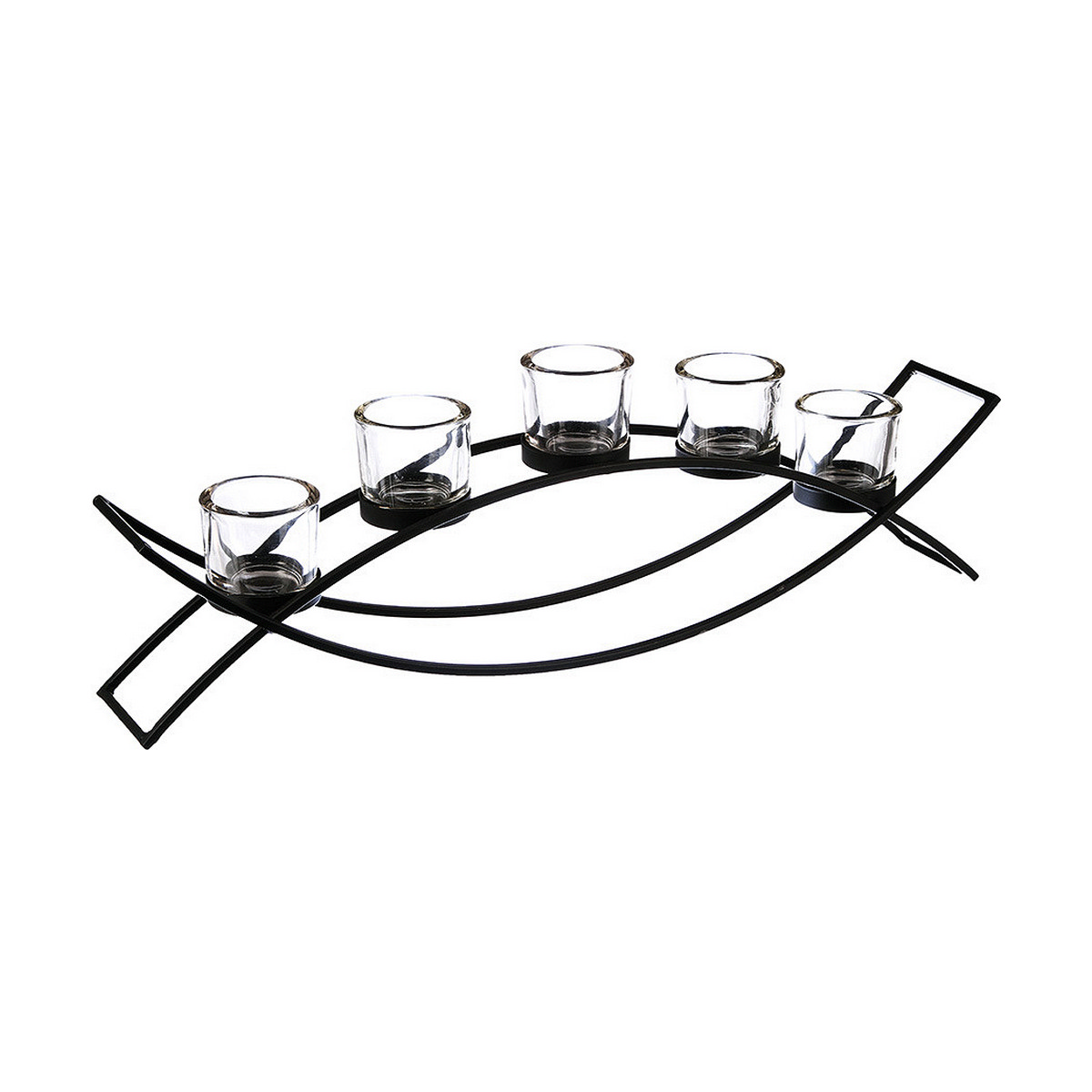 Κηροπήγιο Atmosphera Tealight Μέταλλο (55 x 13,5 x 9 cm) Κηροπήγιο Atmosphera Tealight Μέταλλο (55 x 13,5 x 9 cm)
