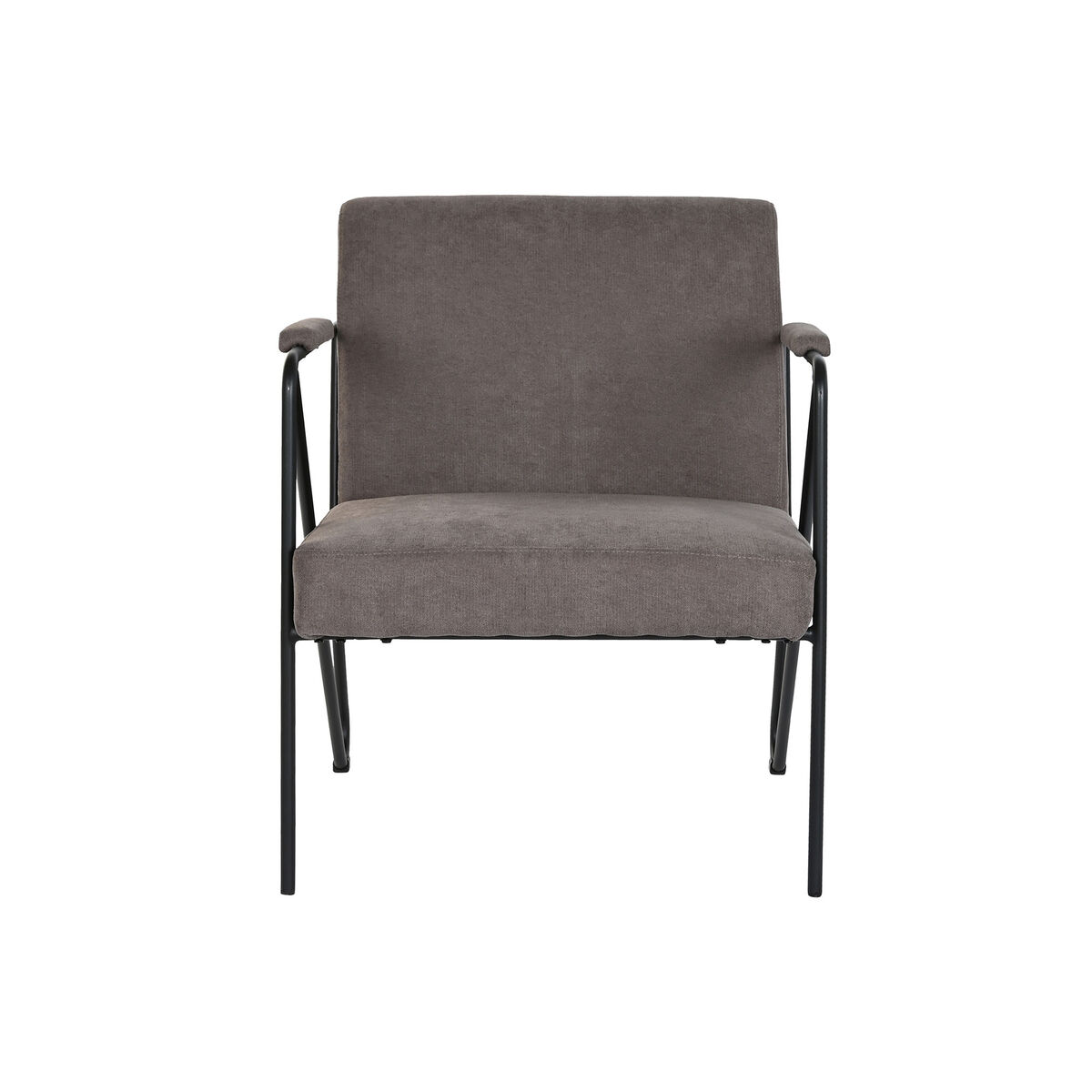 Πολυθρόνα DKD Home Decor Γκρι Μέταλλο πολυεστέρας (64 x 69,5 x 76 cm) Πολυθρόνα DKD Home Decor Γκρι Μέταλλο πολυεστέρας (64 x 69,5 x 76 cm)