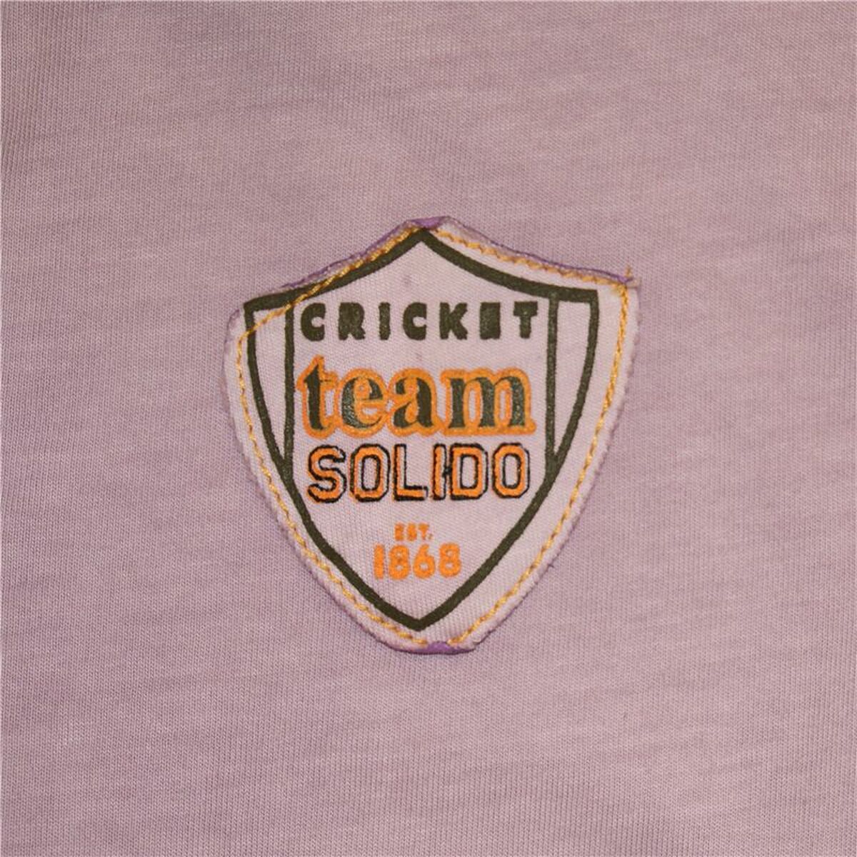 Ανδρική Μπλούζα Polo με Κοντό Μανίκι Solido Team Cricket Ανδρική Μπλούζα Polo με Κοντό Μανίκι Solido Team Cricket