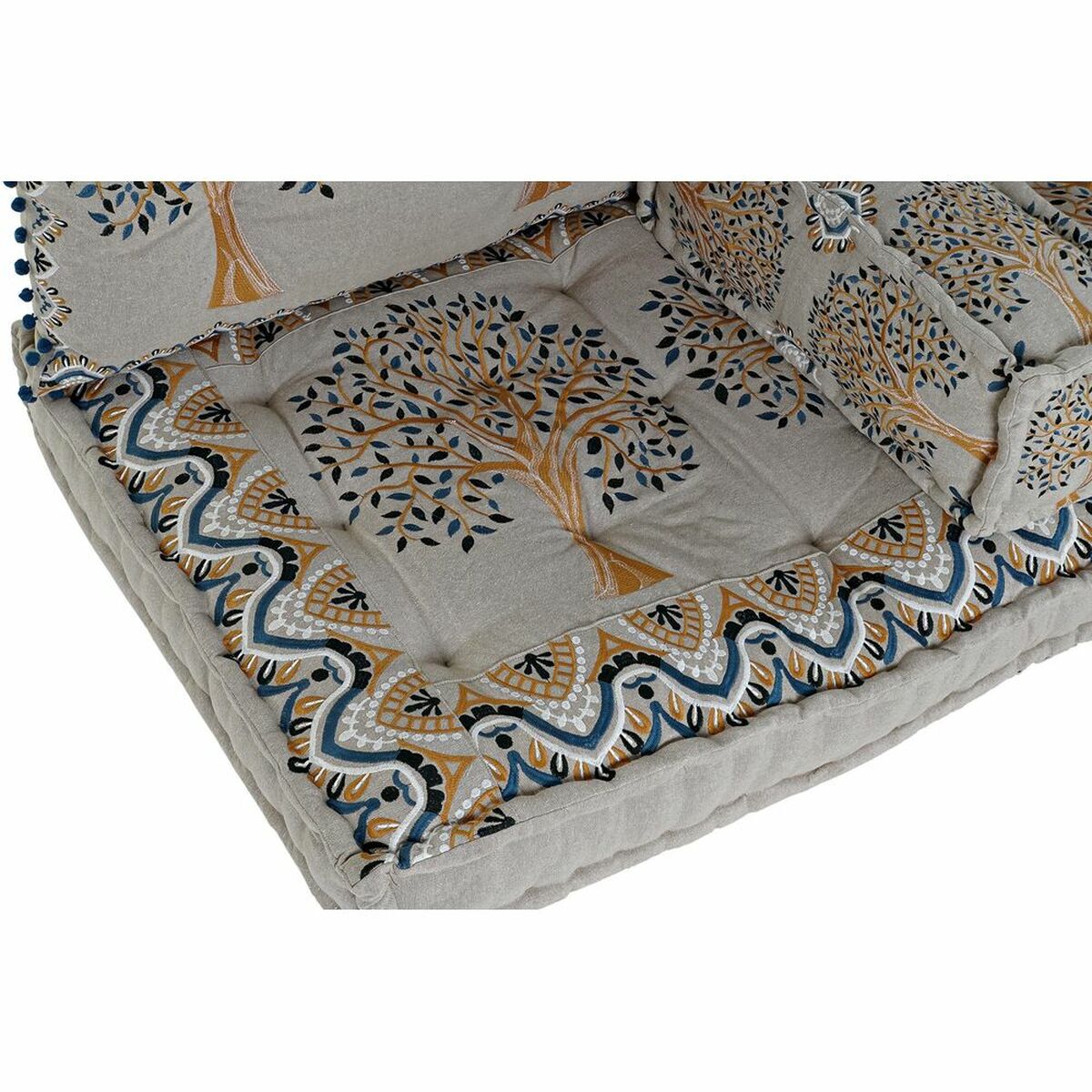Πολυθρόνα DKD Home Decor Κίτρινο Μπλε Μπεζ 145 x 76 x 1 cm Πολυθρόνα DKD Home Decor Κίτρινο Μπλε Μπεζ 145 x 76 x 1 cm