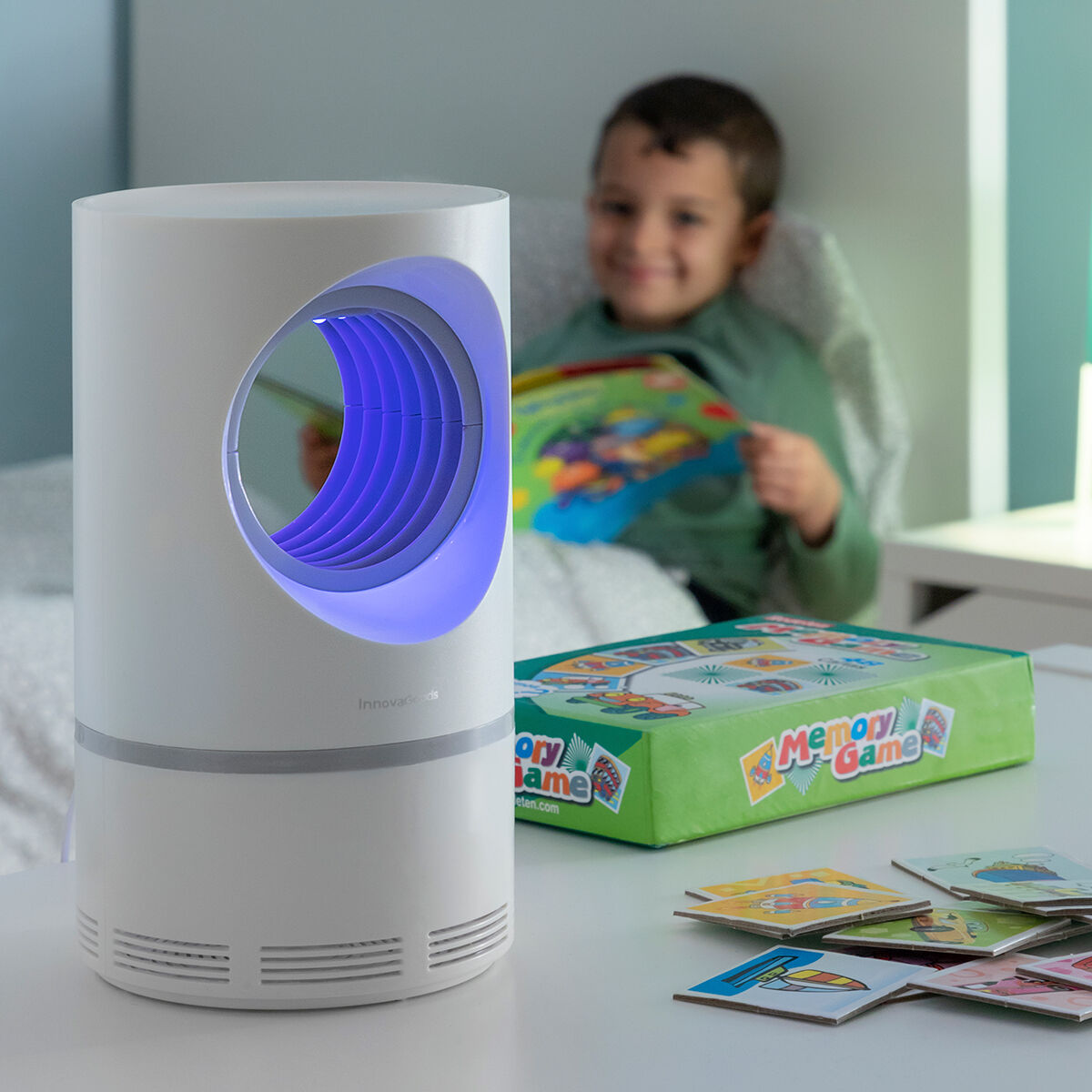 Λάμπα αναρρόφησης κατά των κουνουπιών KL Virvel InnovaGoods Λάμπα αναρρόφησης κατά των κουνουπιών KL Virvel InnovaGoods