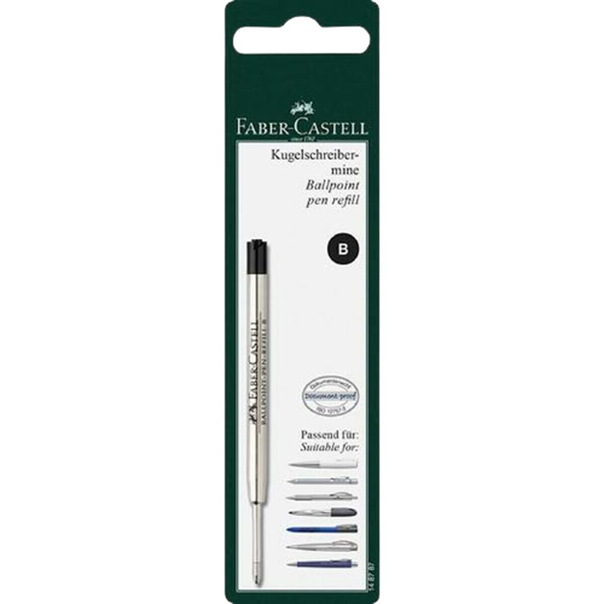 Ανταλλακτικά Faber-Castell Μολύβι Μαύρο (5 Μονάδες) Ανταλλακτικά Faber-Castell Μολύβι Μαύρο (5 Μονάδες)