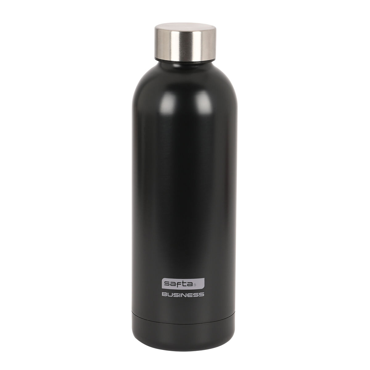 Ανοξείδωτο Θερμικό Mπουκάλι Safta Black 500 ml Μαύρο
