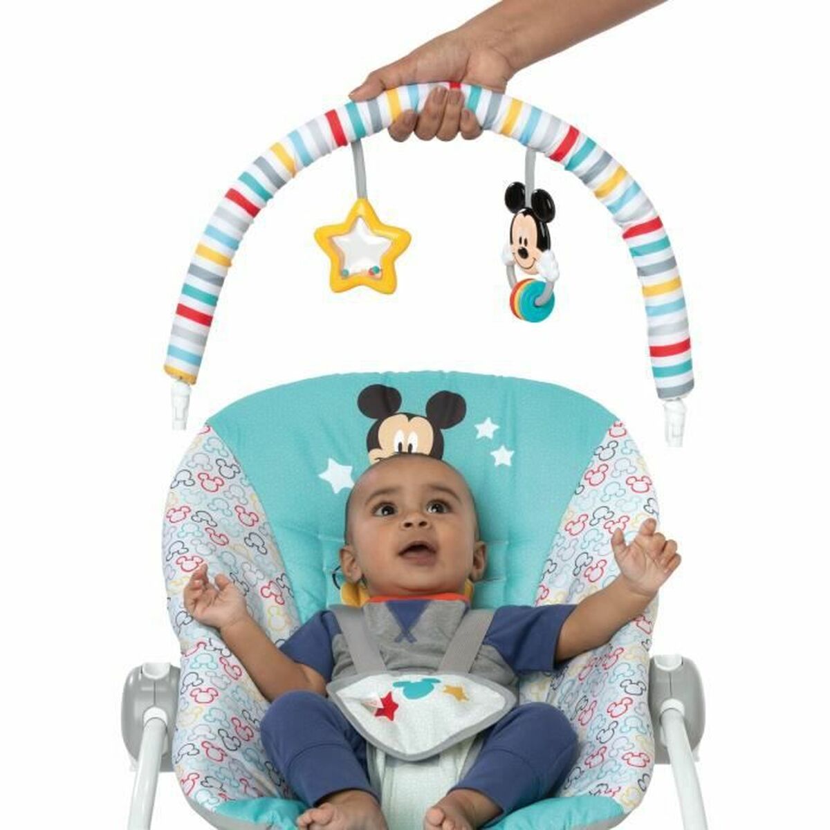 Αιώρα για το Μωρό Bright Starts Mickey Mouse Μπλε Αιώρα για το Μωρό Bright Starts Mickey Mouse Μπλε