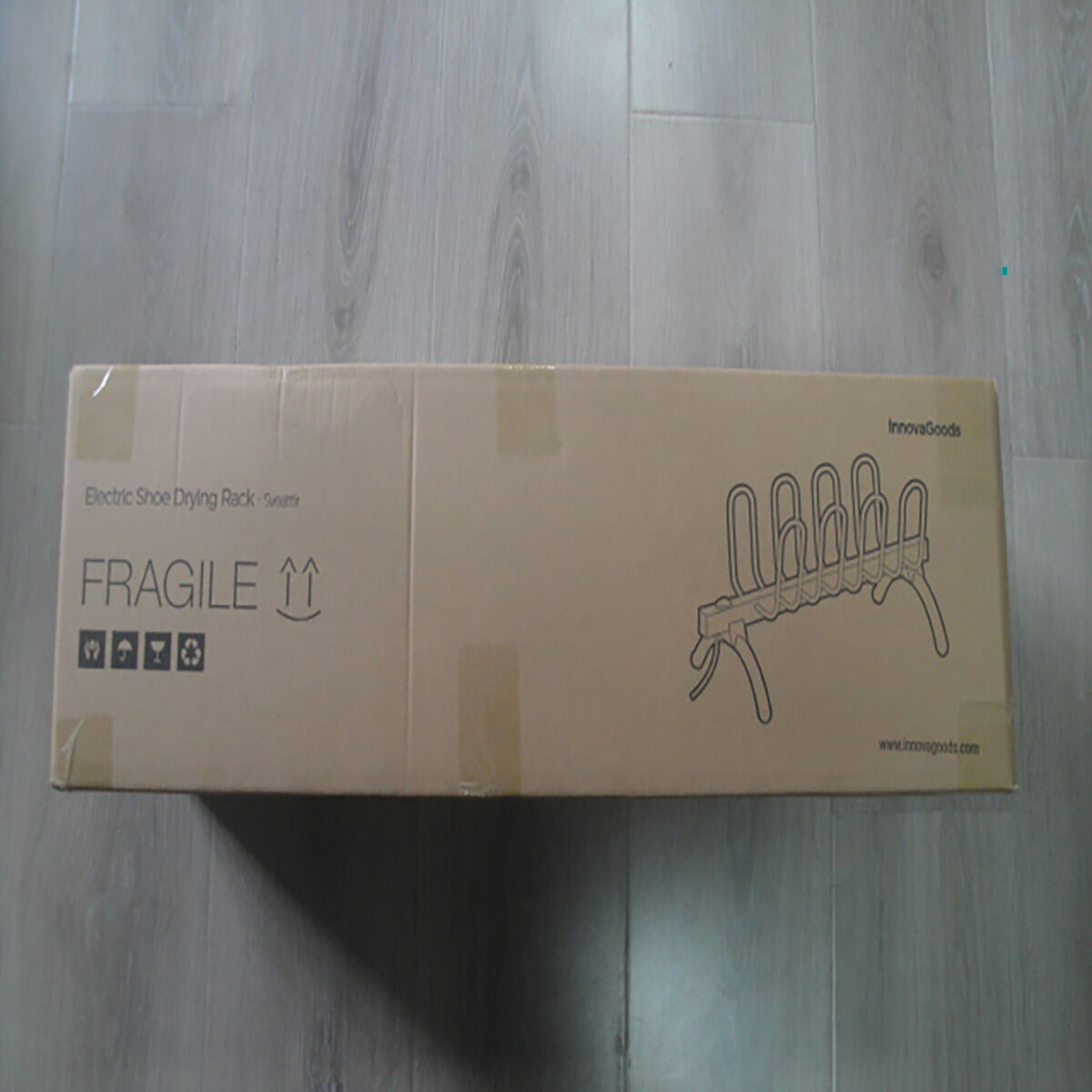 Ηλεκτρική Απλώστρα Στεγνωτήριο Υποδημάτων InnovaGoods 80 W 4 ζευγάρια